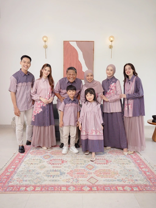 Image of Family Set Arunika Pale Mauve 
