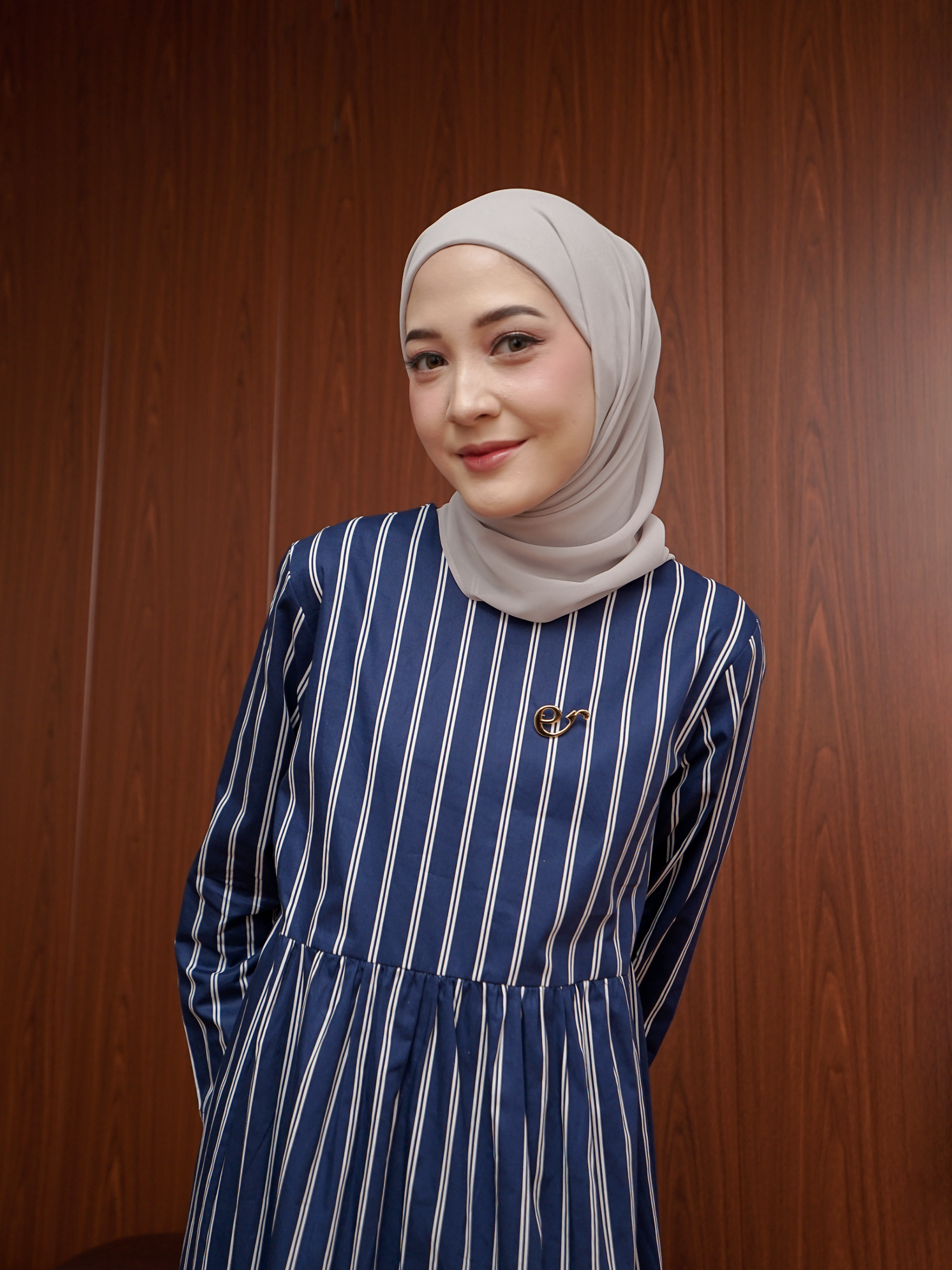 Elea Tunic Navy Peony
