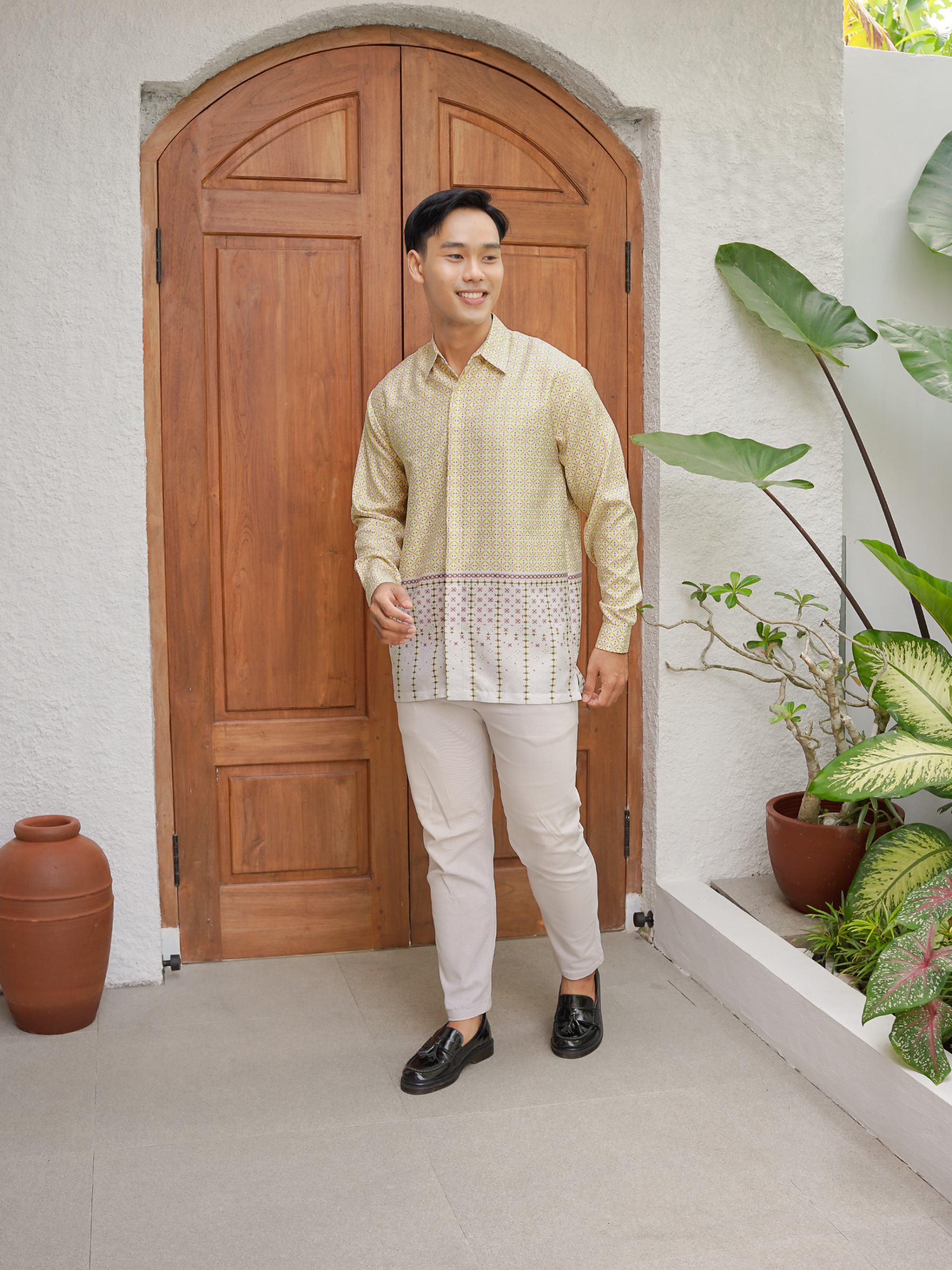 Sarimbit Couple Sekar Tulus Green Sheen