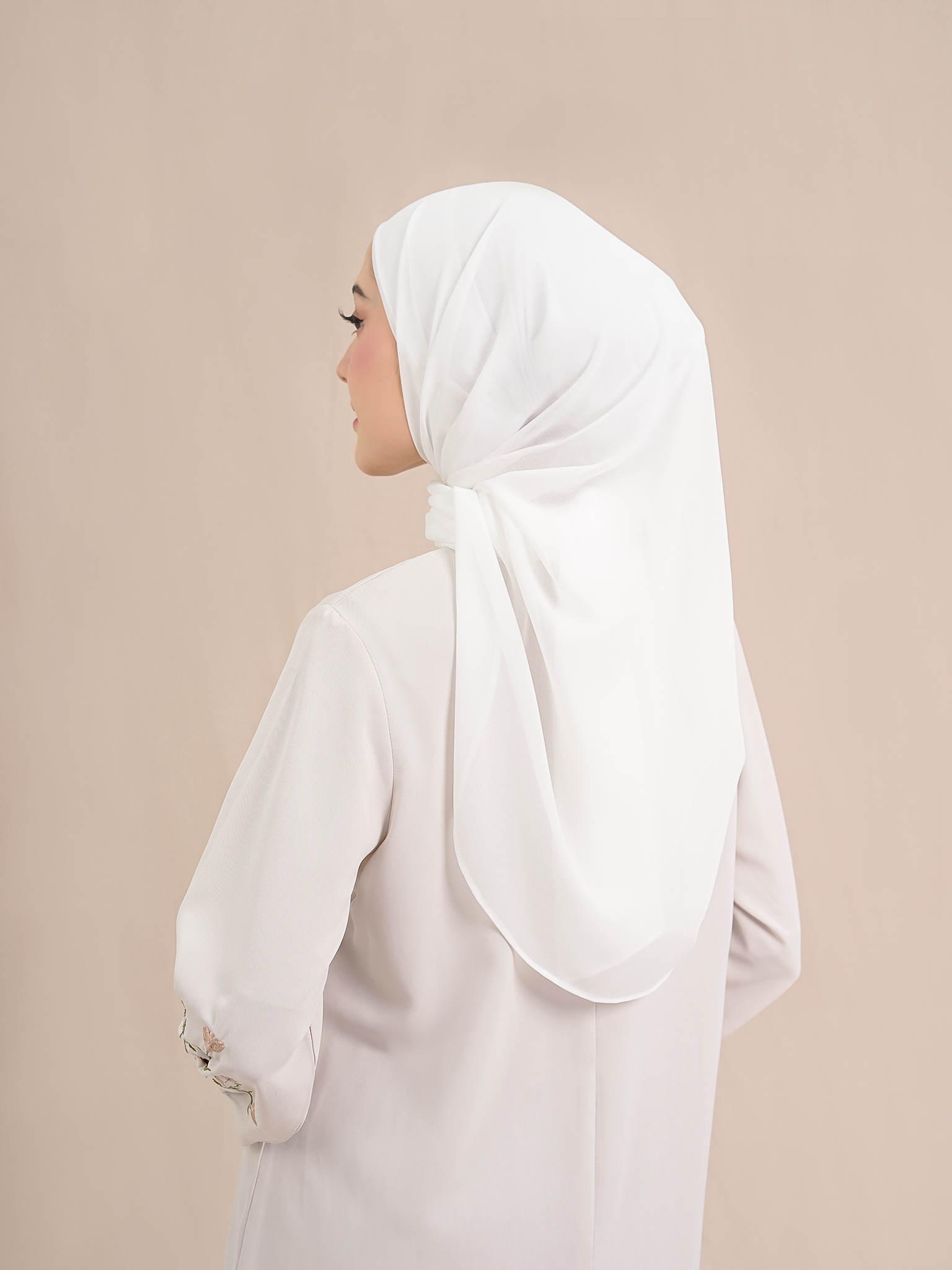 Luna Instan Hijab White