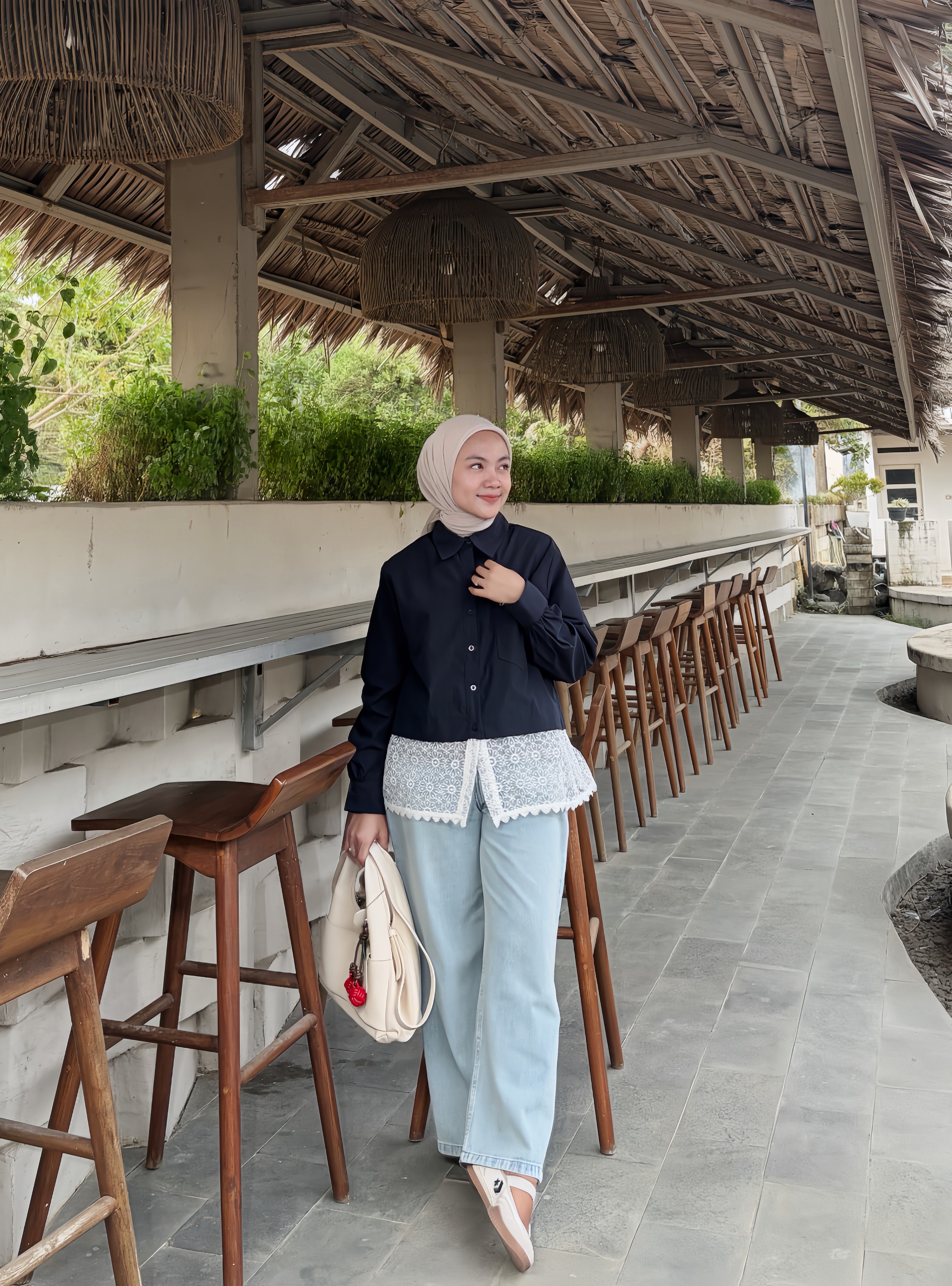 Lassie Top Dark navy