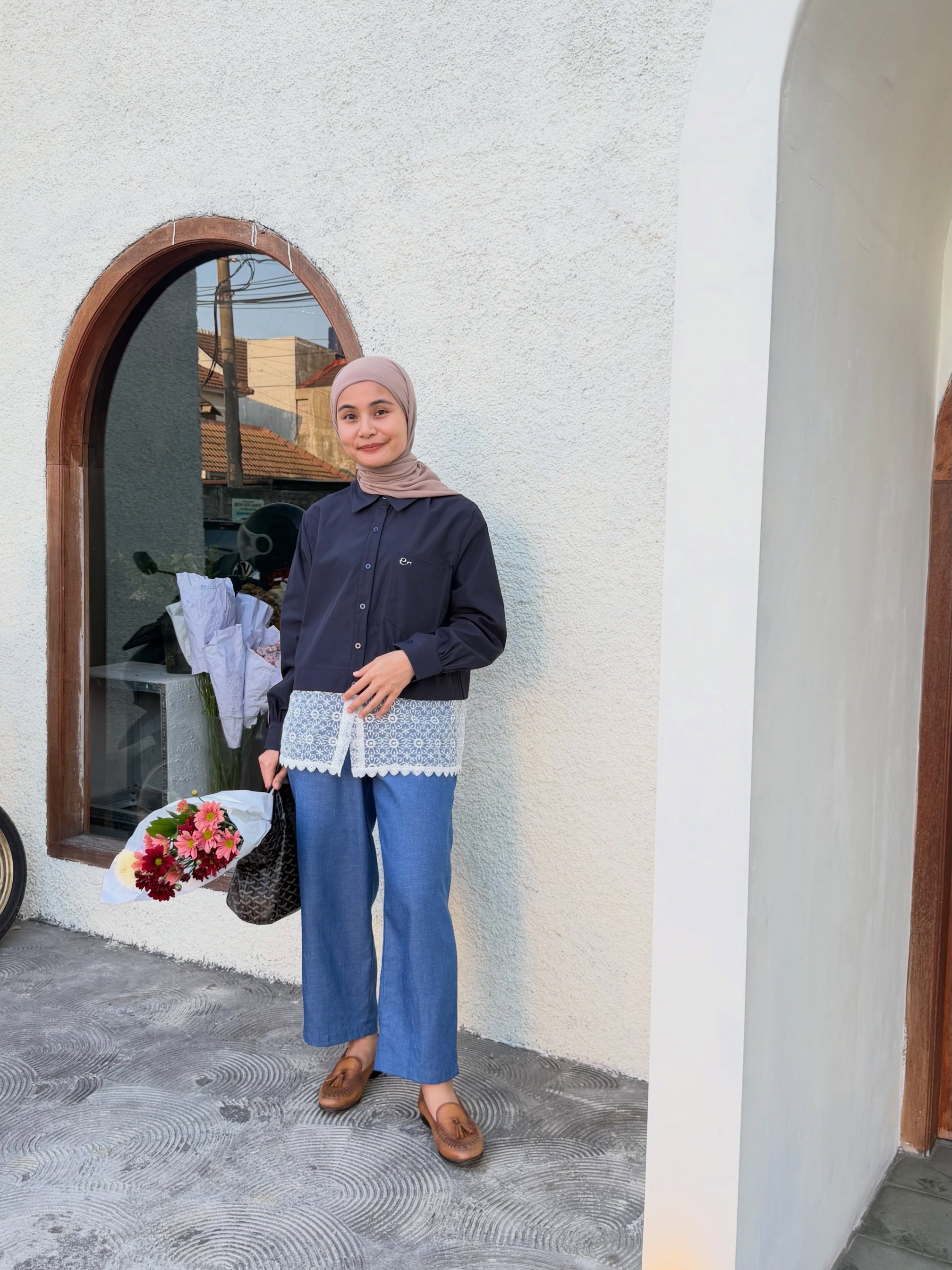 Lassie Top Dark navy