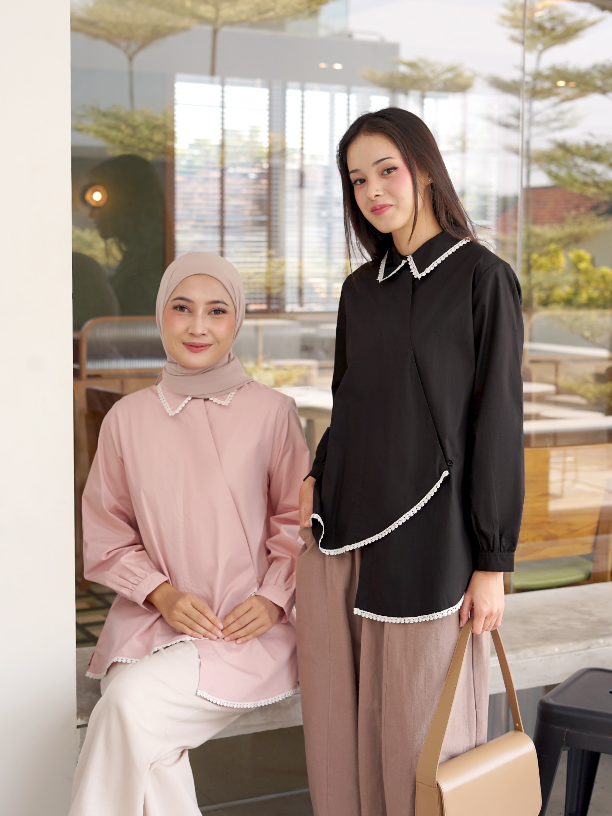 Kana Top Blush Pink