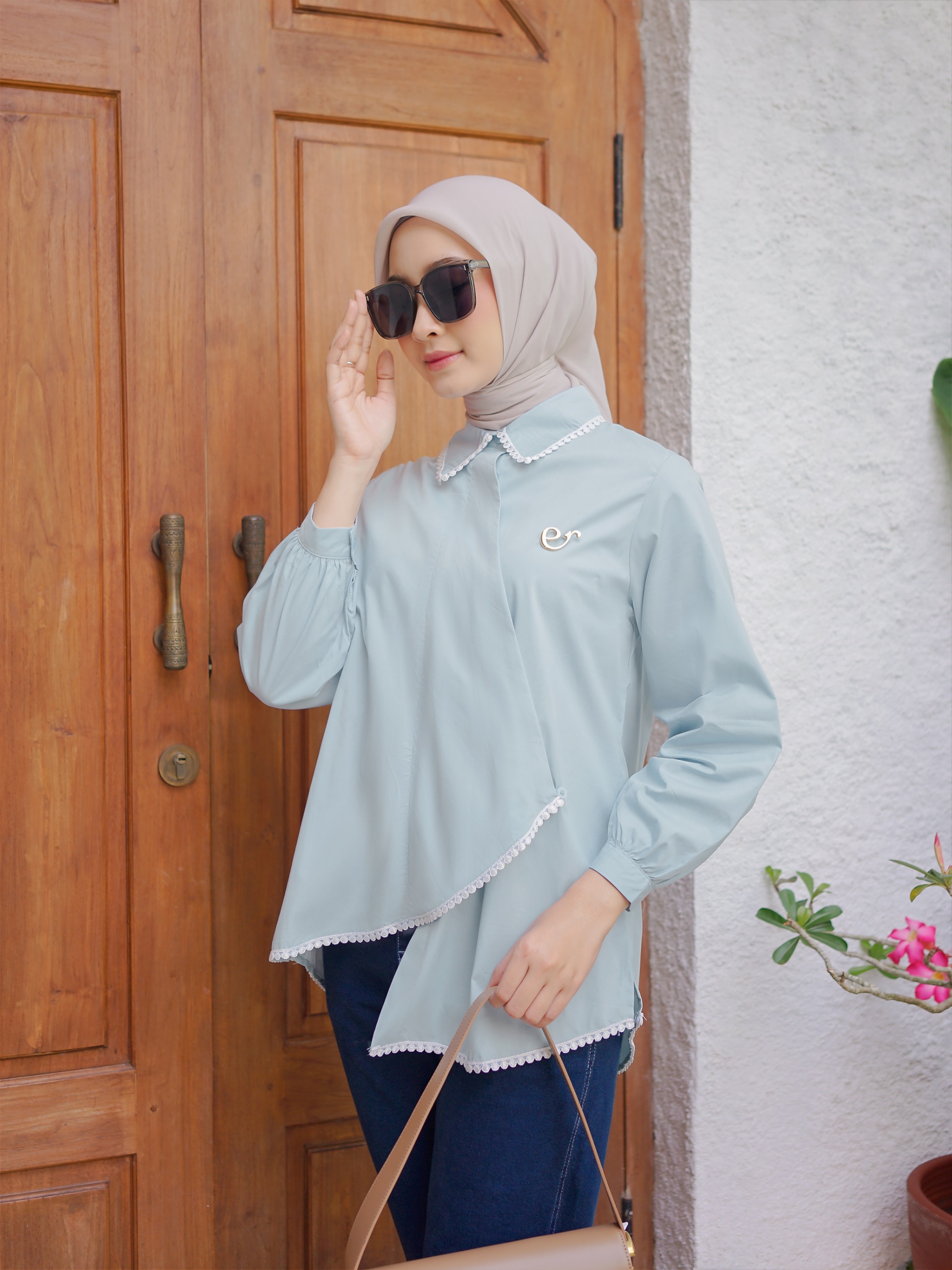 Kana Top Soft Blue