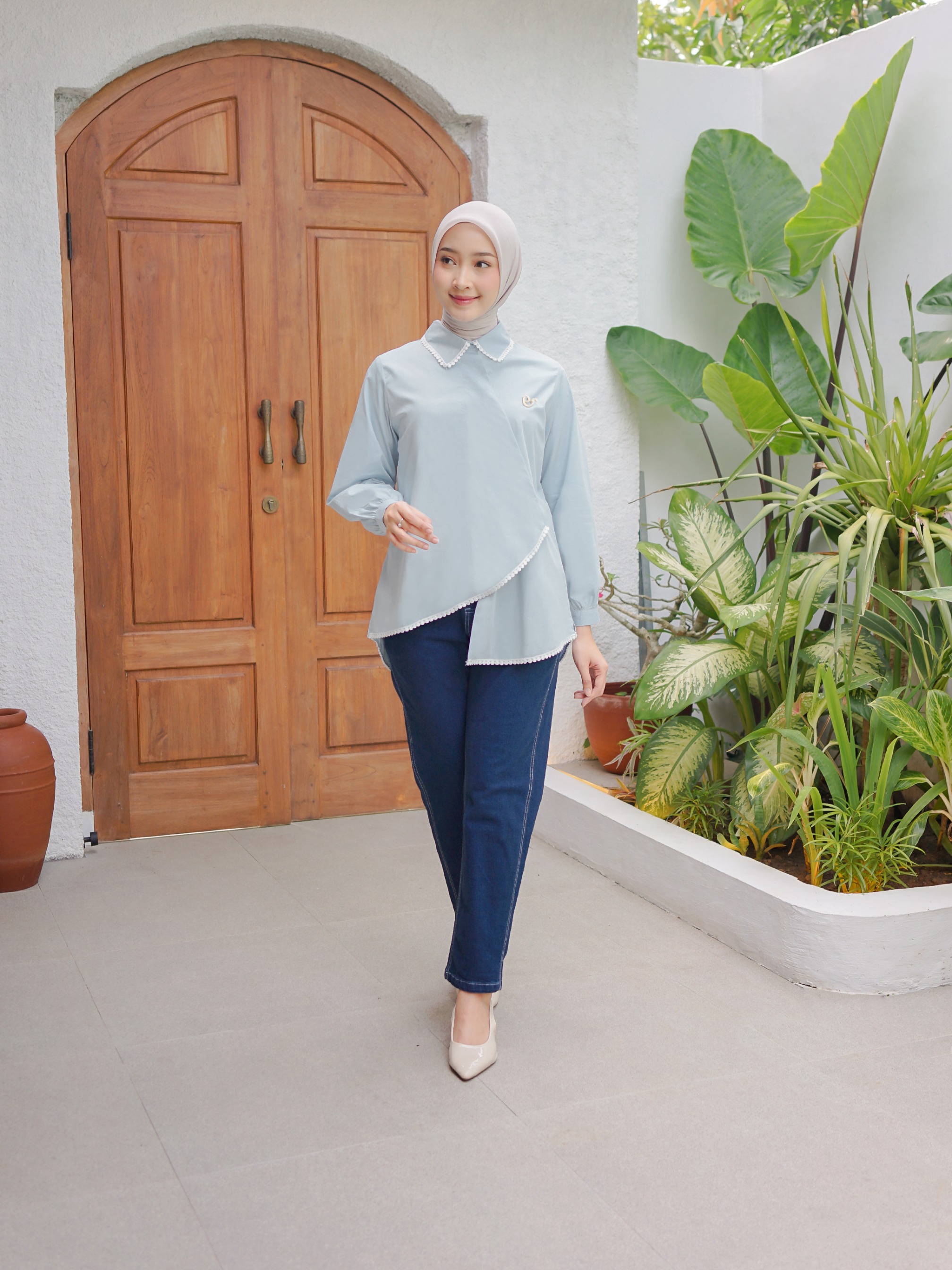 Kana Top Soft Blue