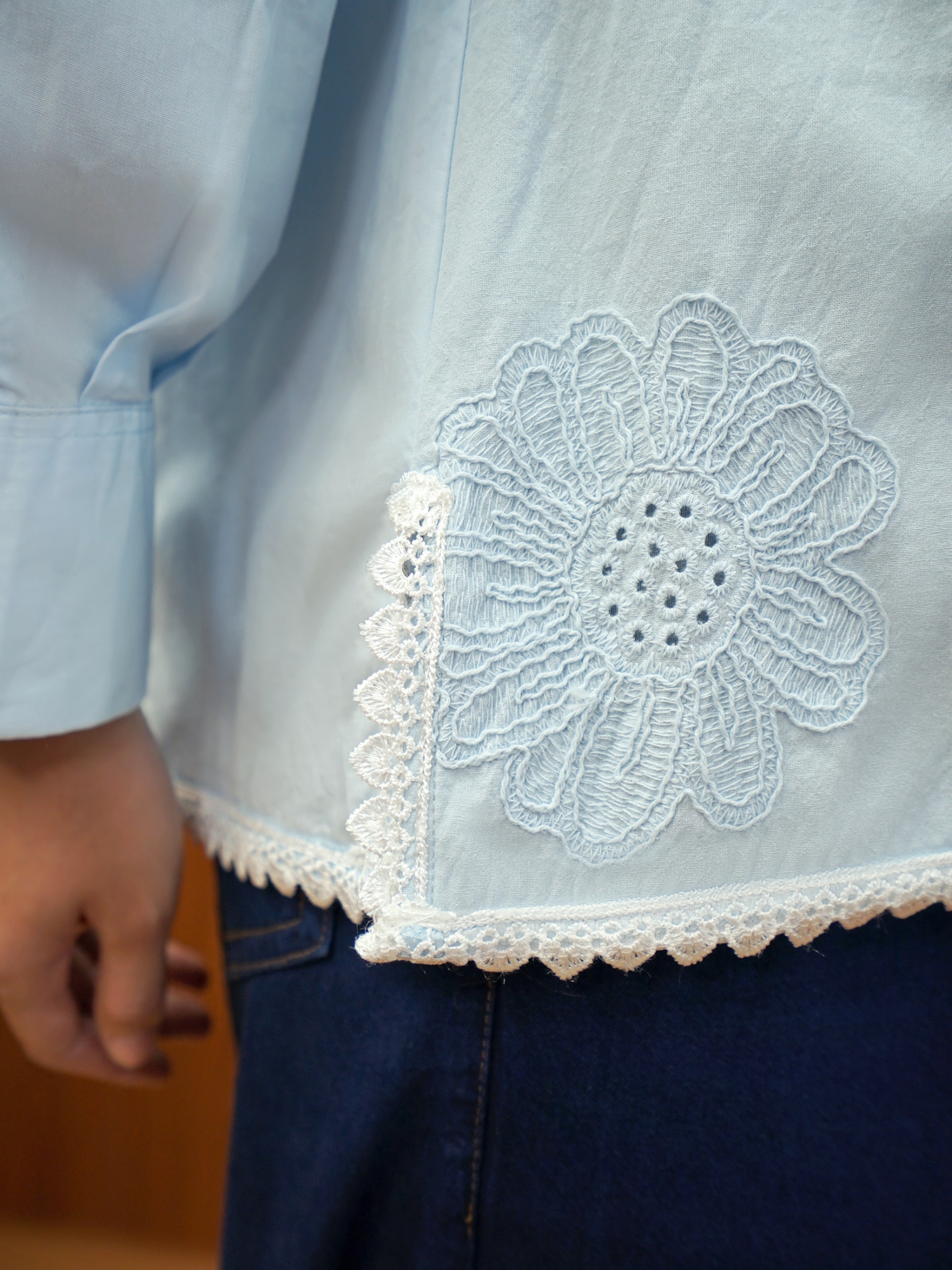 Elora Top Soft Blue
