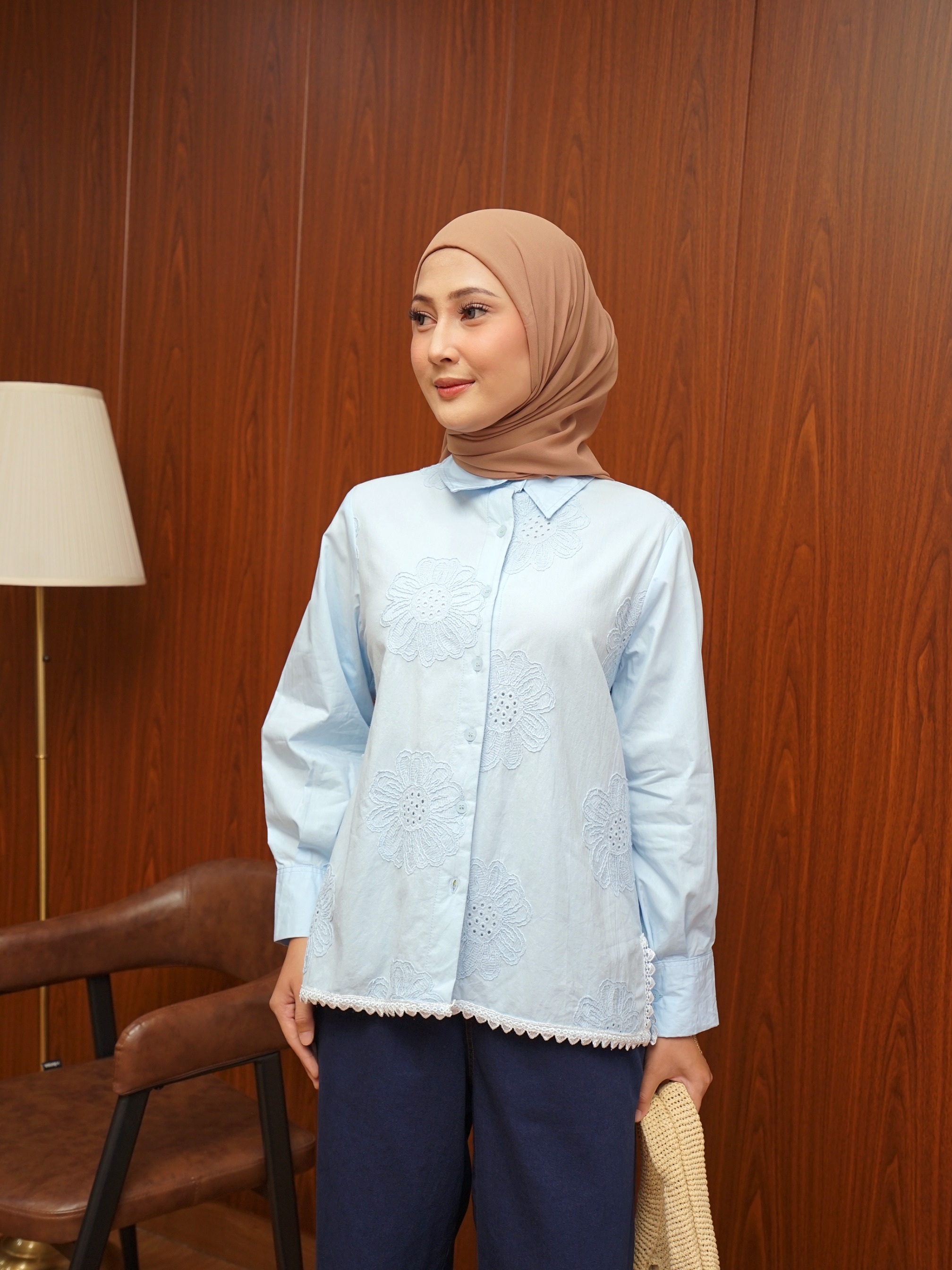 Elora Top Soft Blue