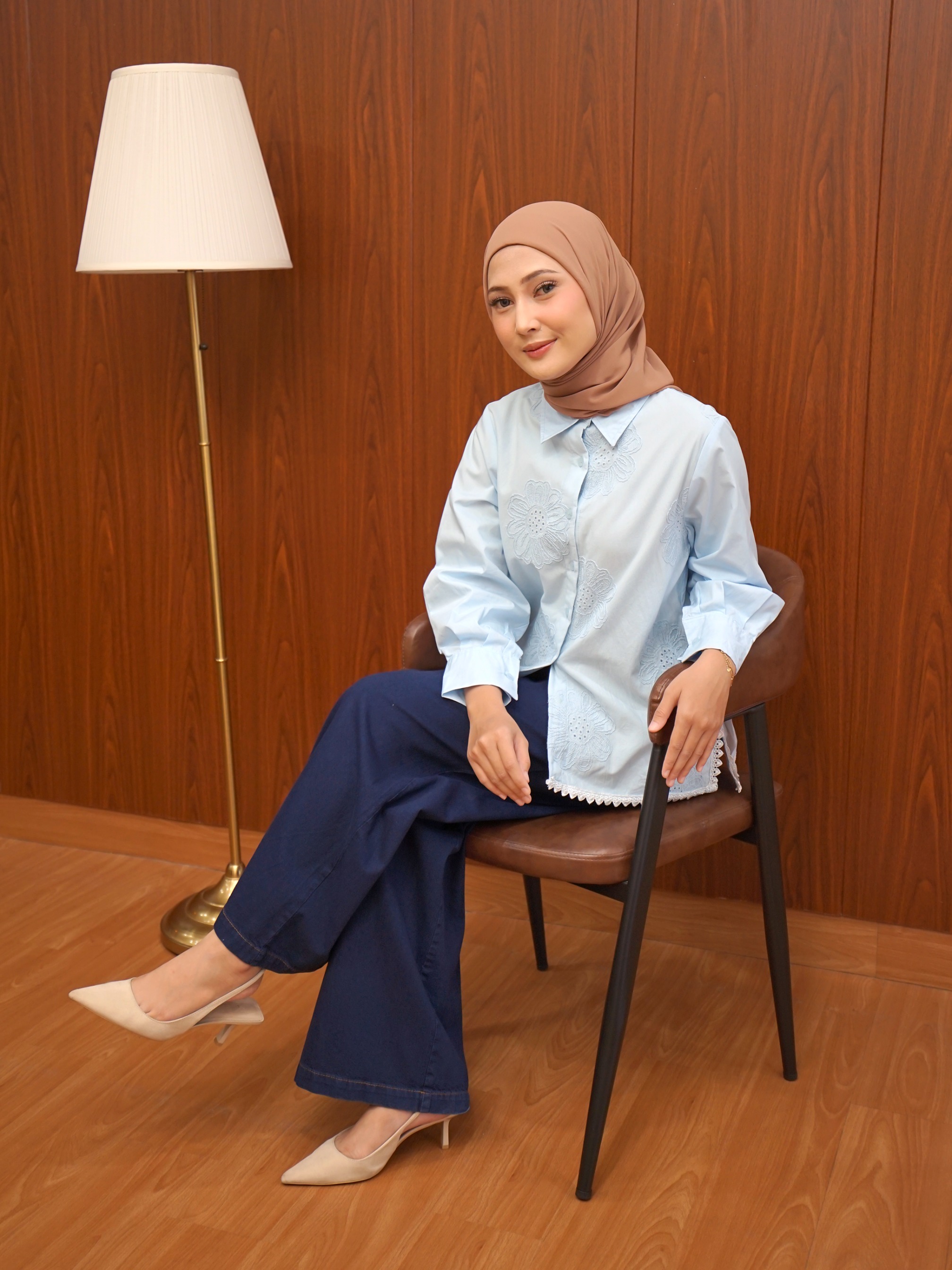 Elora Top Soft Blue