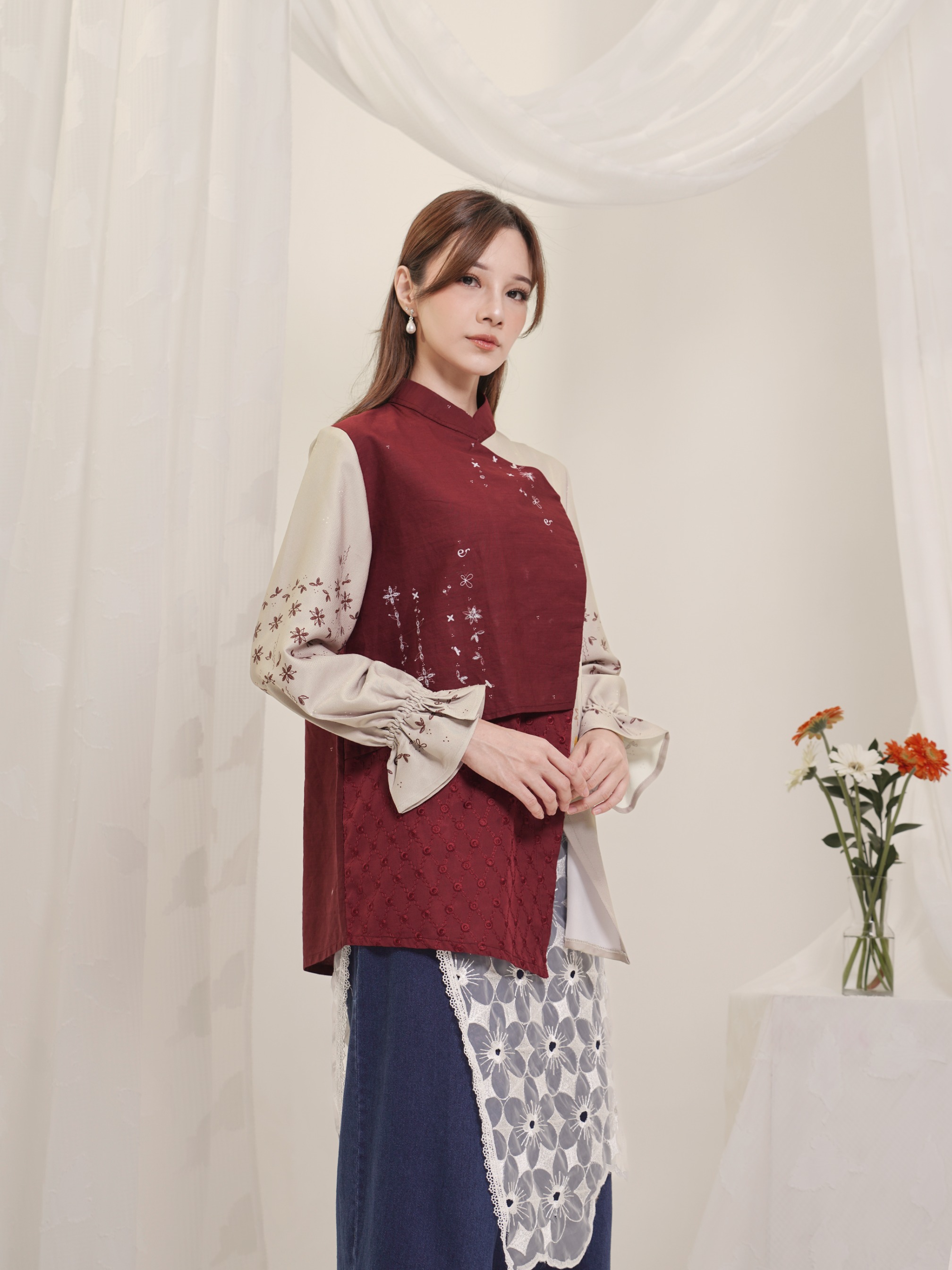 Kayuna Blouse Ederra X Rianty Batik