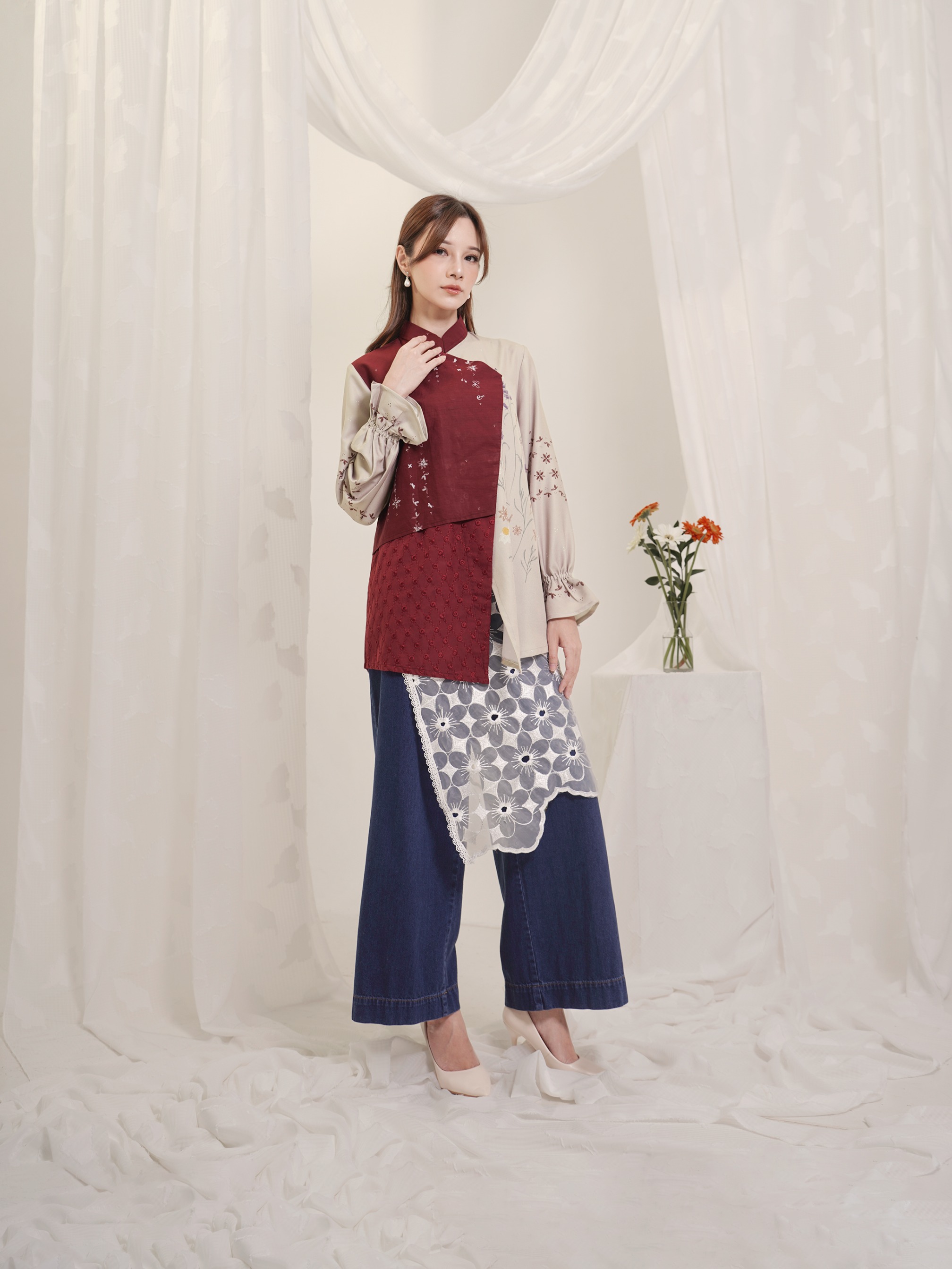 Kayuna Blouse Ederra X Rianty Batik