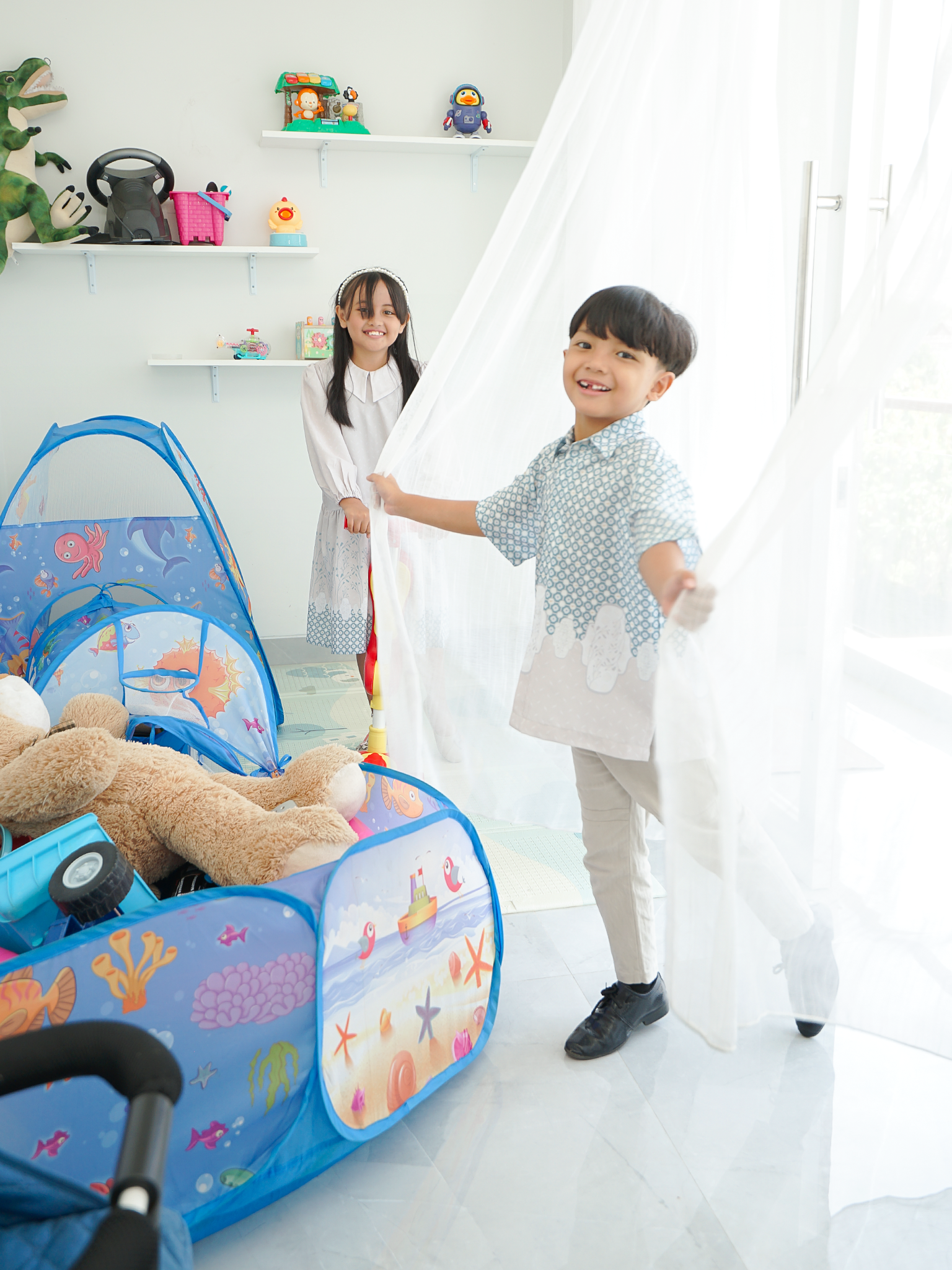 Padu Kids Shirt Deep Jungle