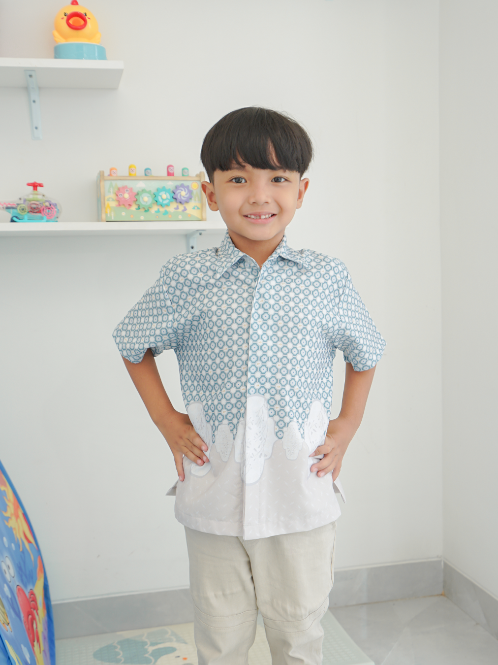 Padu Kids Shirt Deep Jungle