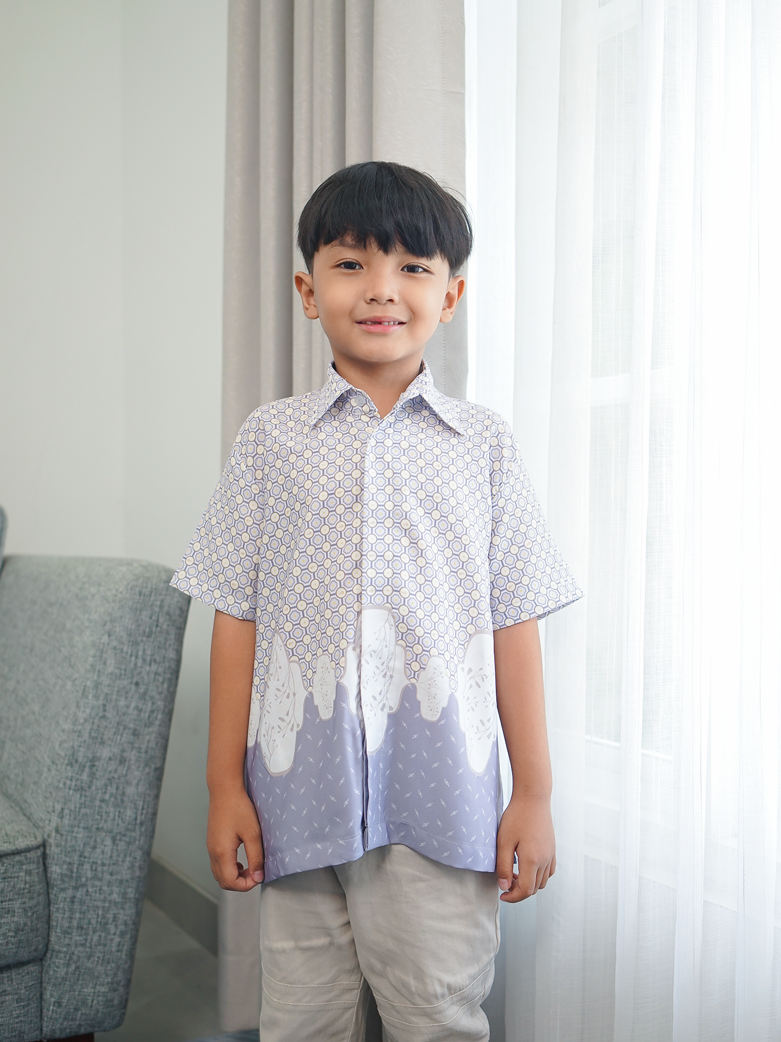 Padu Kids Shirt Heirloom Lilac