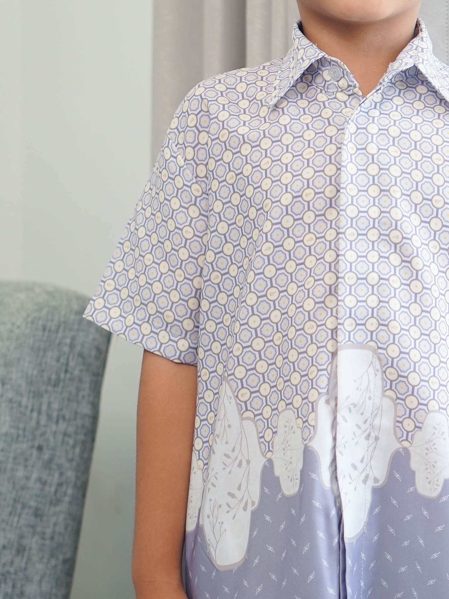 Padu Kids Shirt Heirloom Lilac
