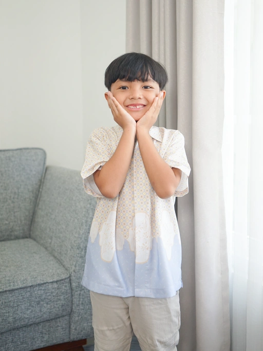 Image of Padu Kids Shirt Pear Sorbet