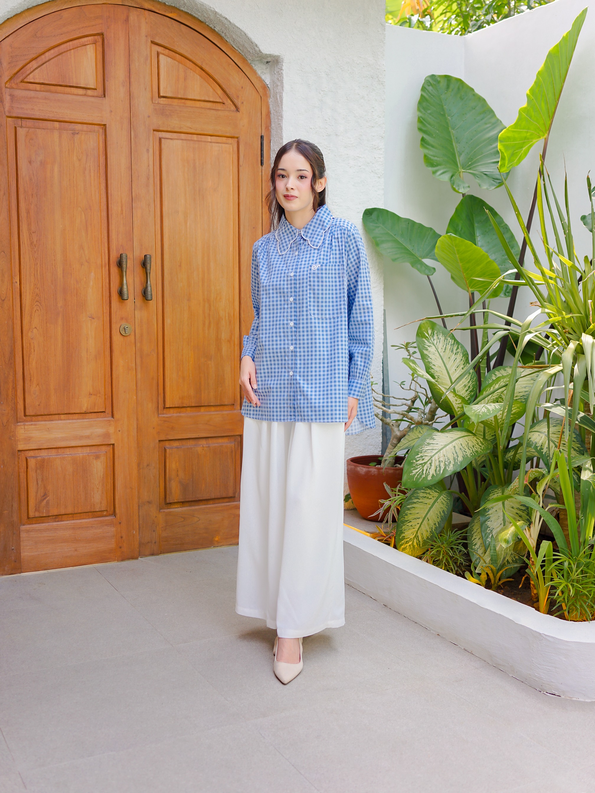 Kalola Top Sky Blue