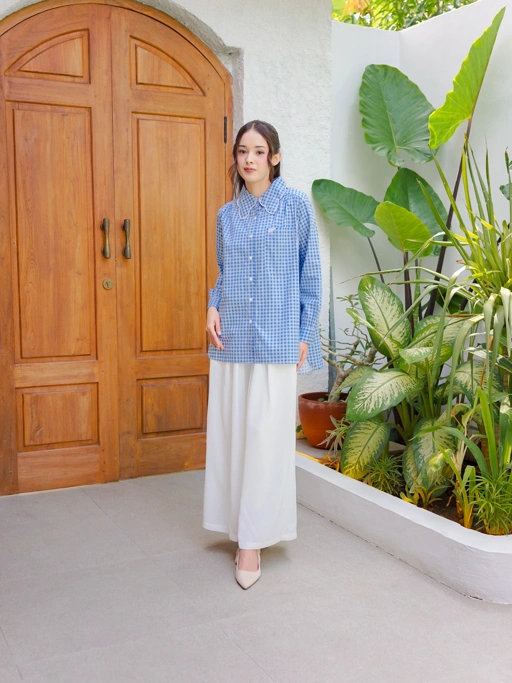 Image of Kalola Top Dark Blue