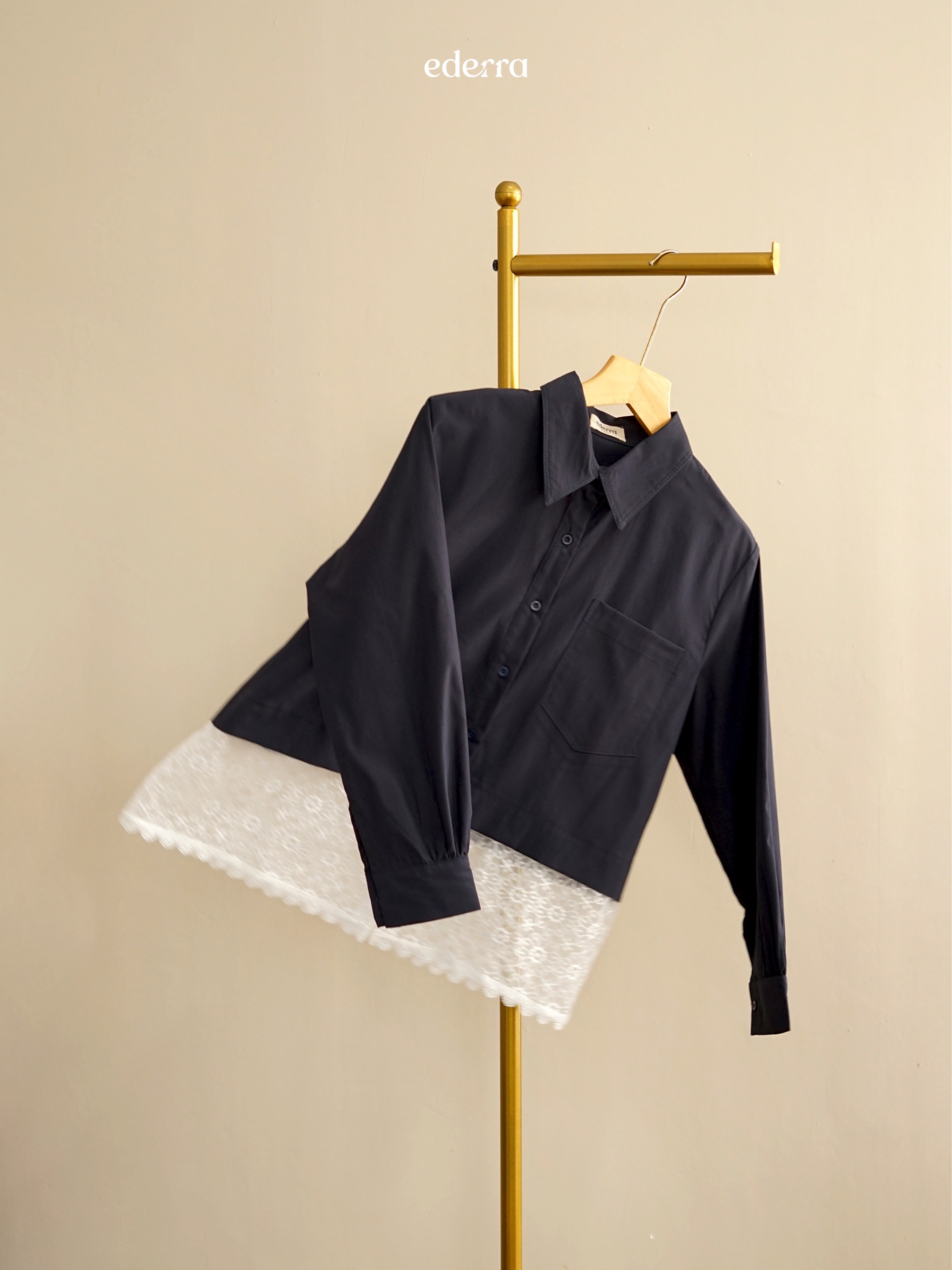 Lassie Top Dark navy