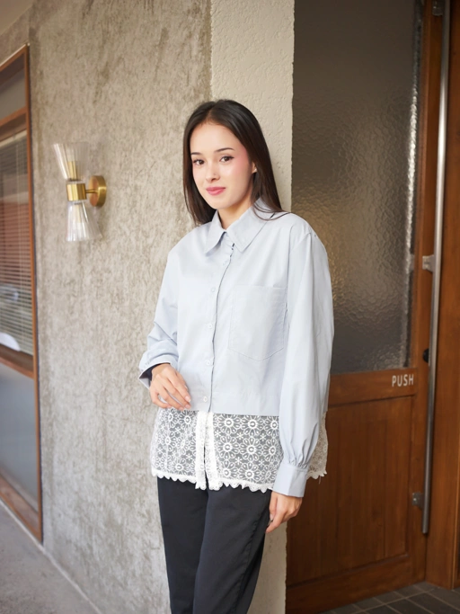 Lassie Top Delicate Blue