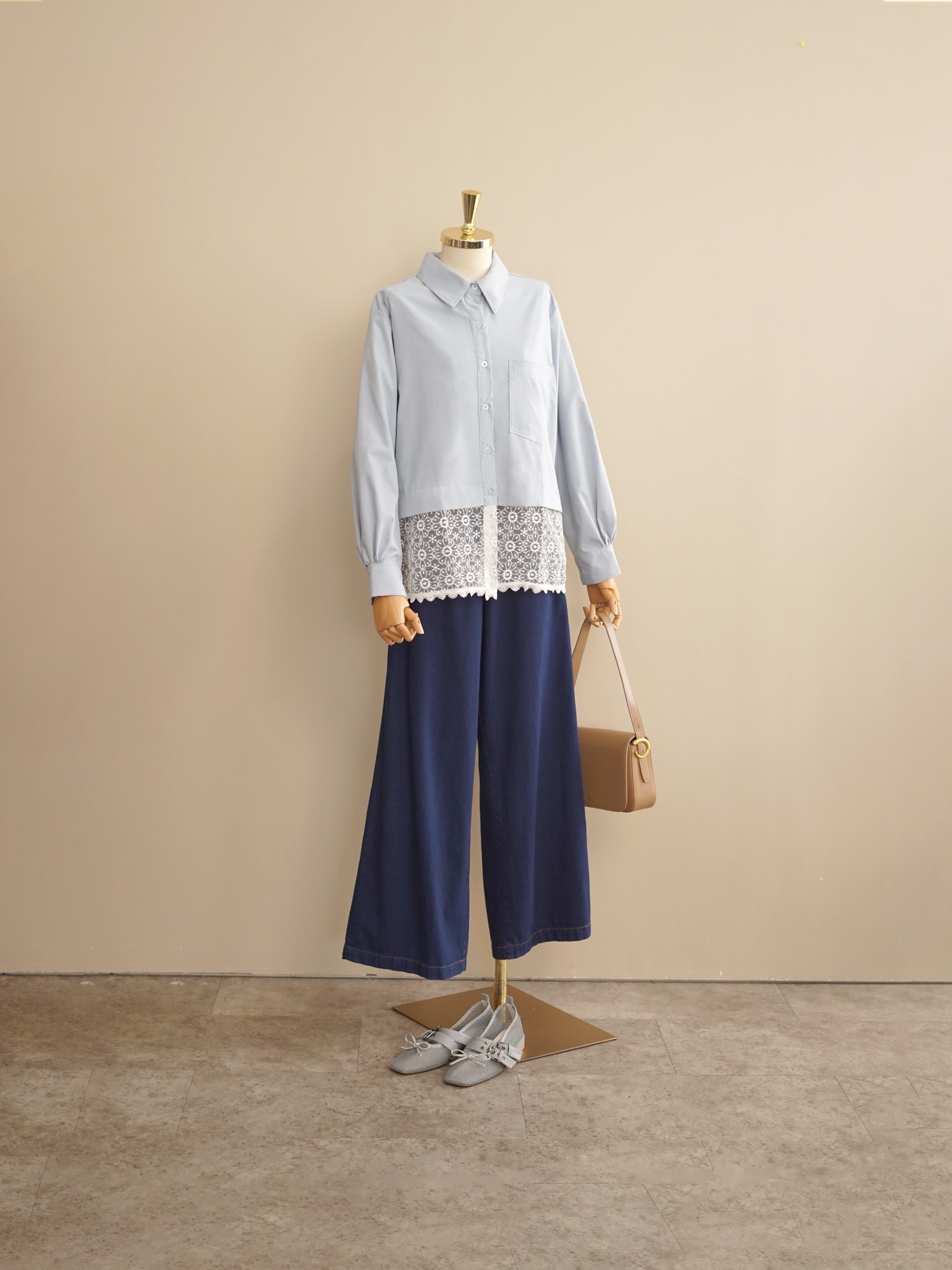 Lassie Top Delicate Blue
