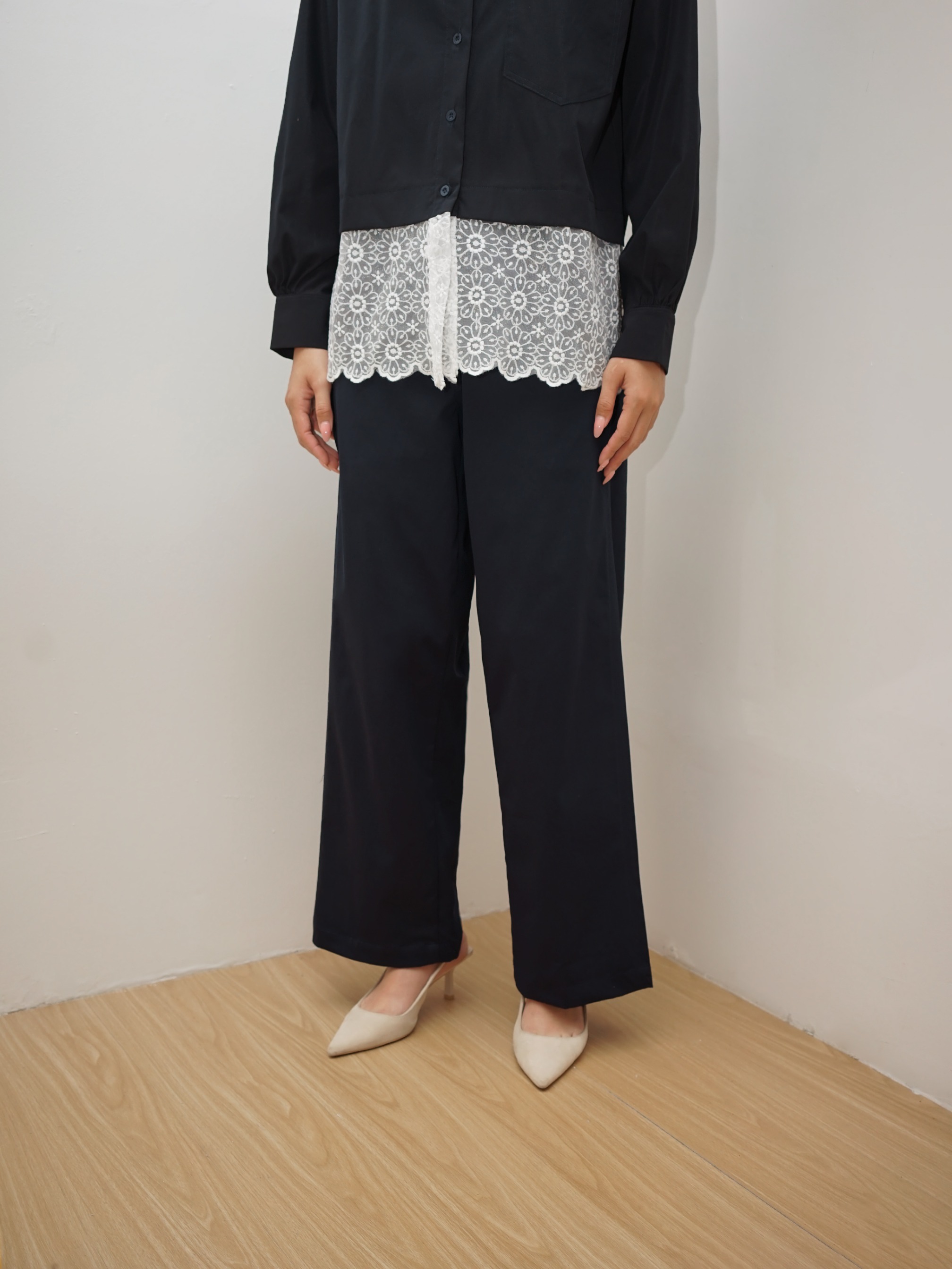 Lumi Pants Dark Navy