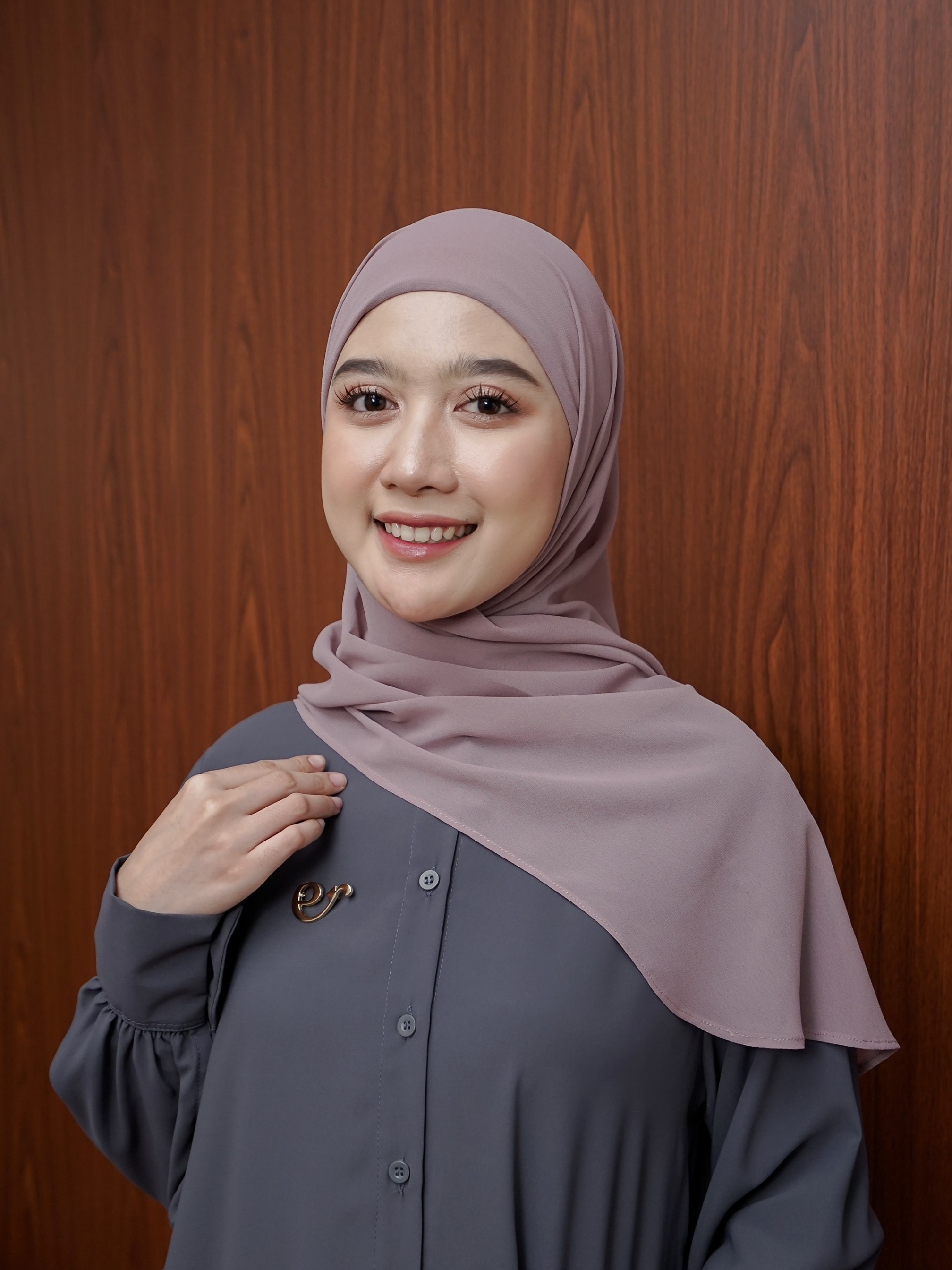 Luna Instan Hijab Taupe