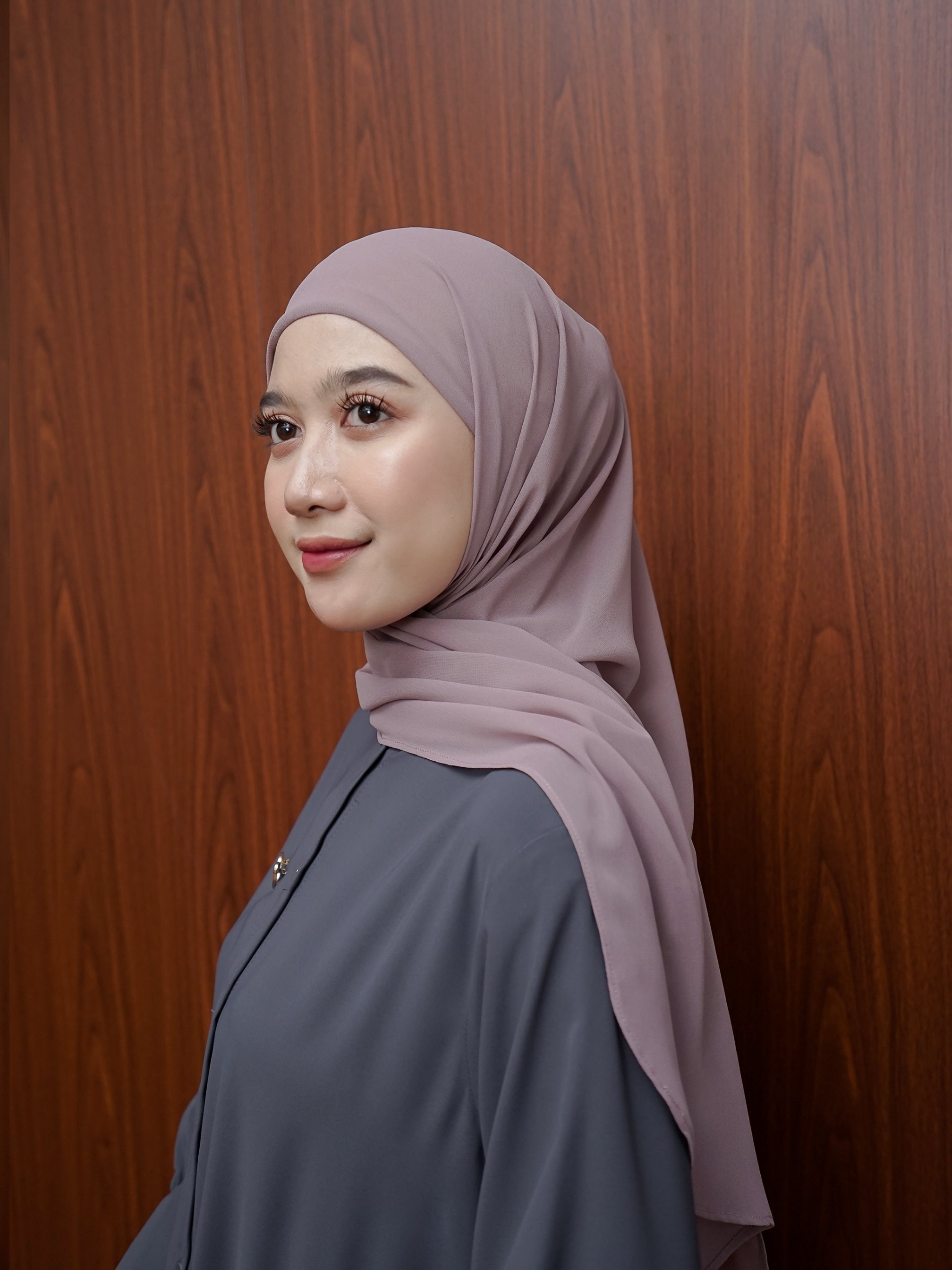 Luna Instan Hijab Taupe