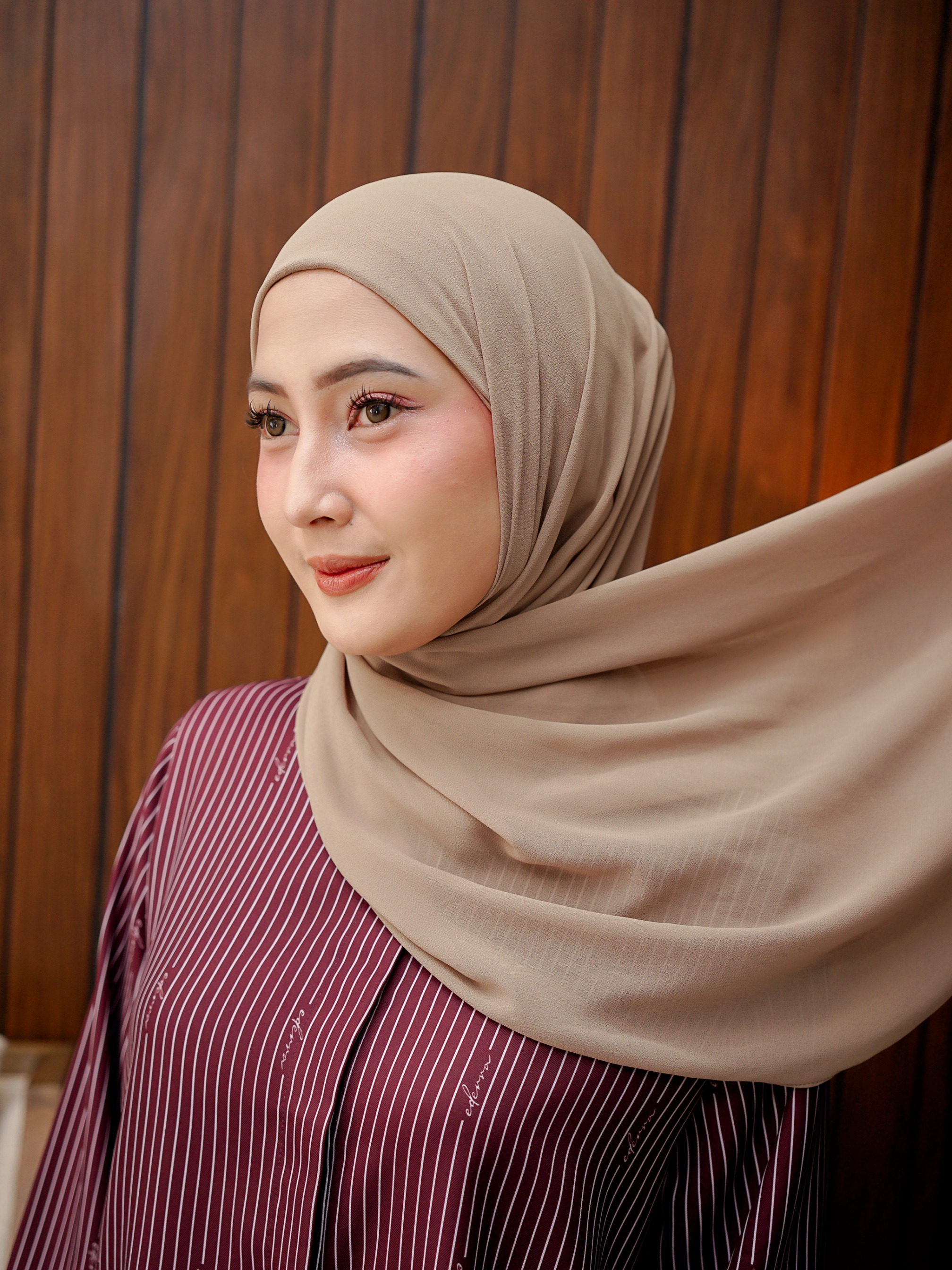 Luna Instan Hijab Coffe