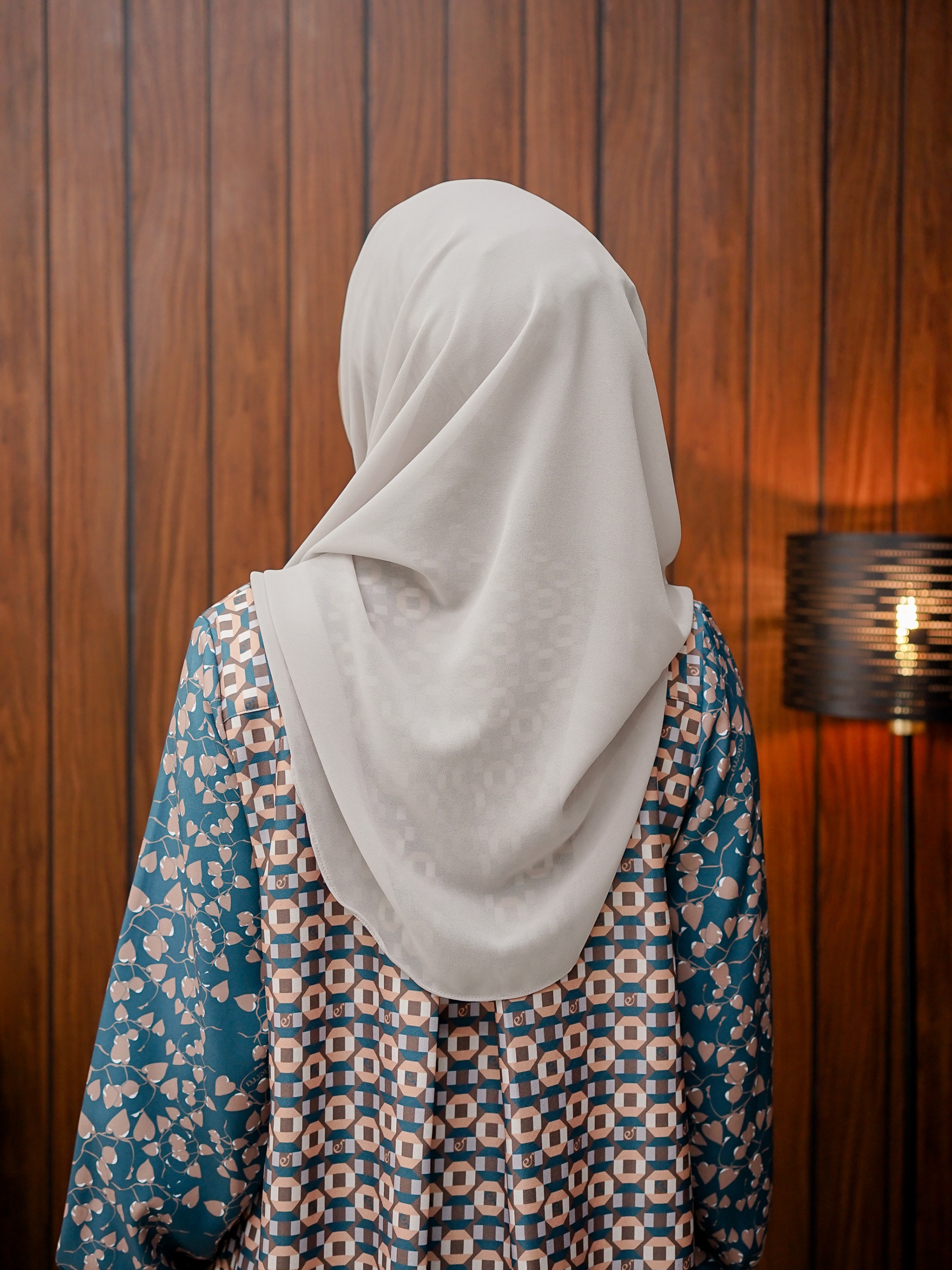 Luna Instan Hijab Glacier Grey