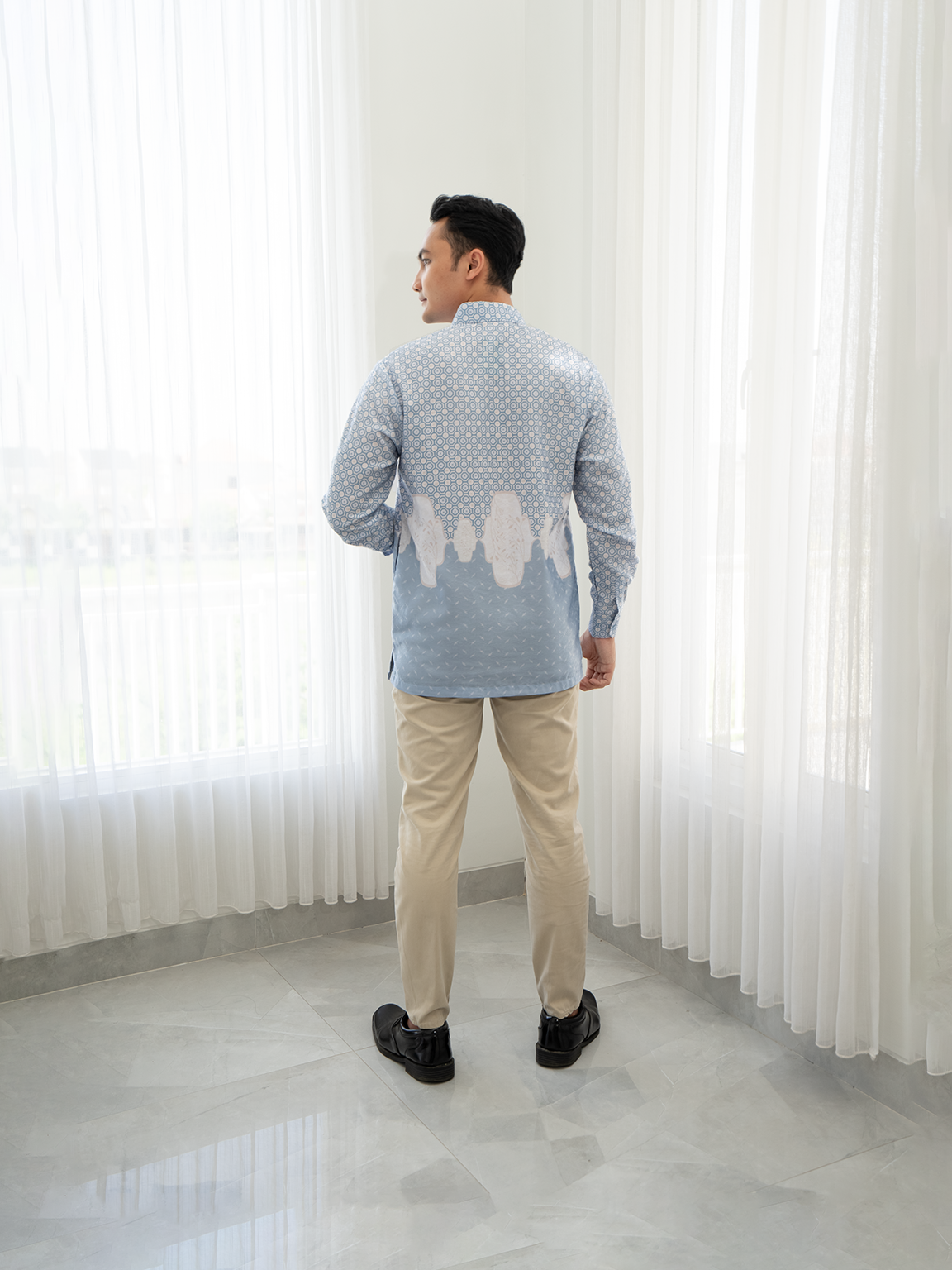 Padu Shirt Powder Blue
