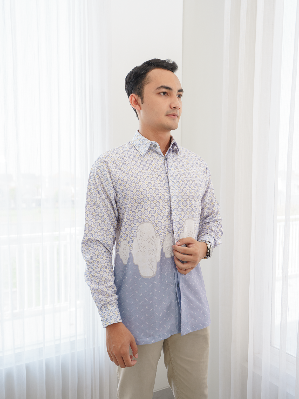 Padu Shirt Heirloom Lilac