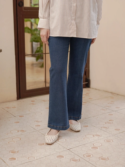 Image of Mora Pants Medium Blue