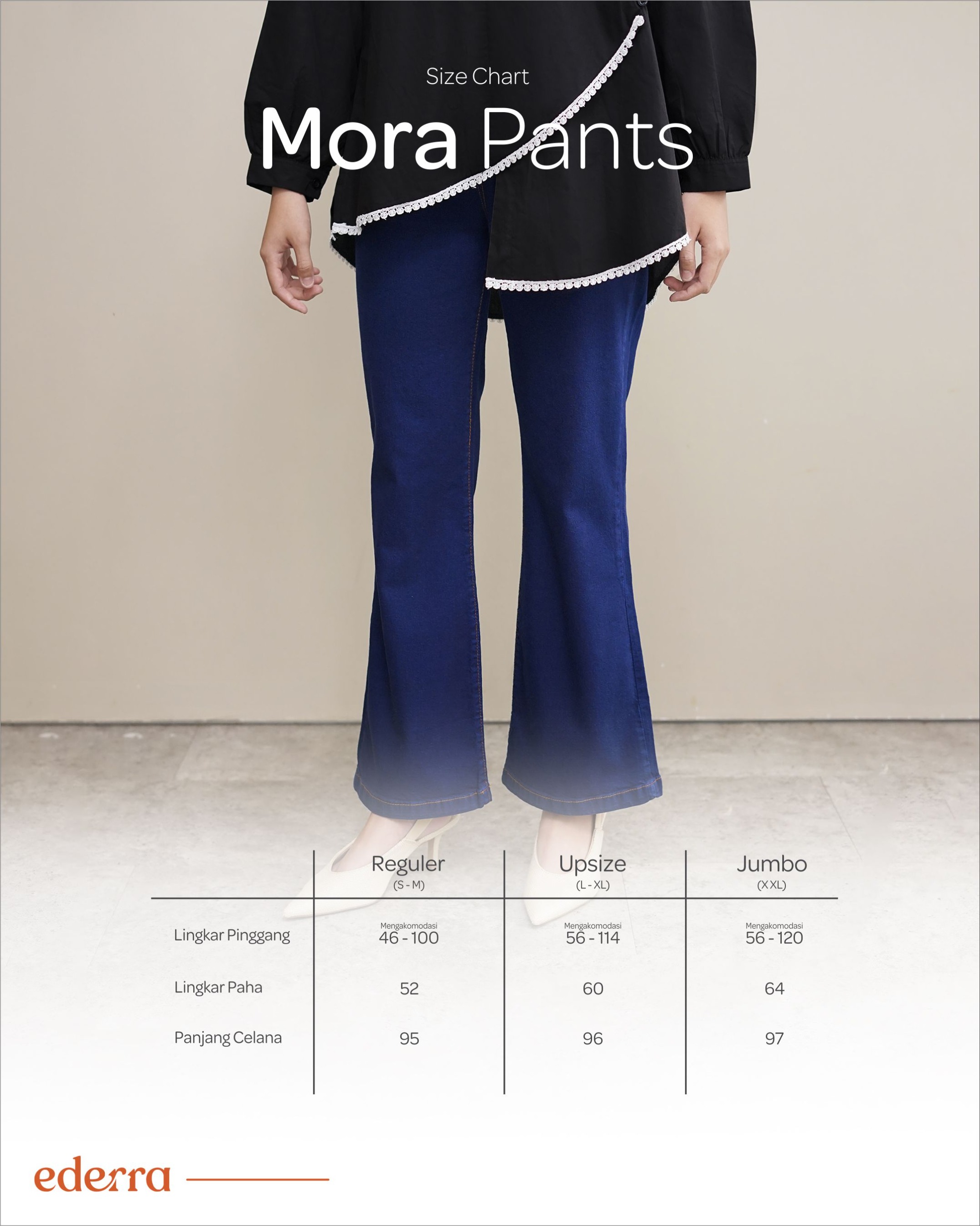 Mora Pants Medium Blue