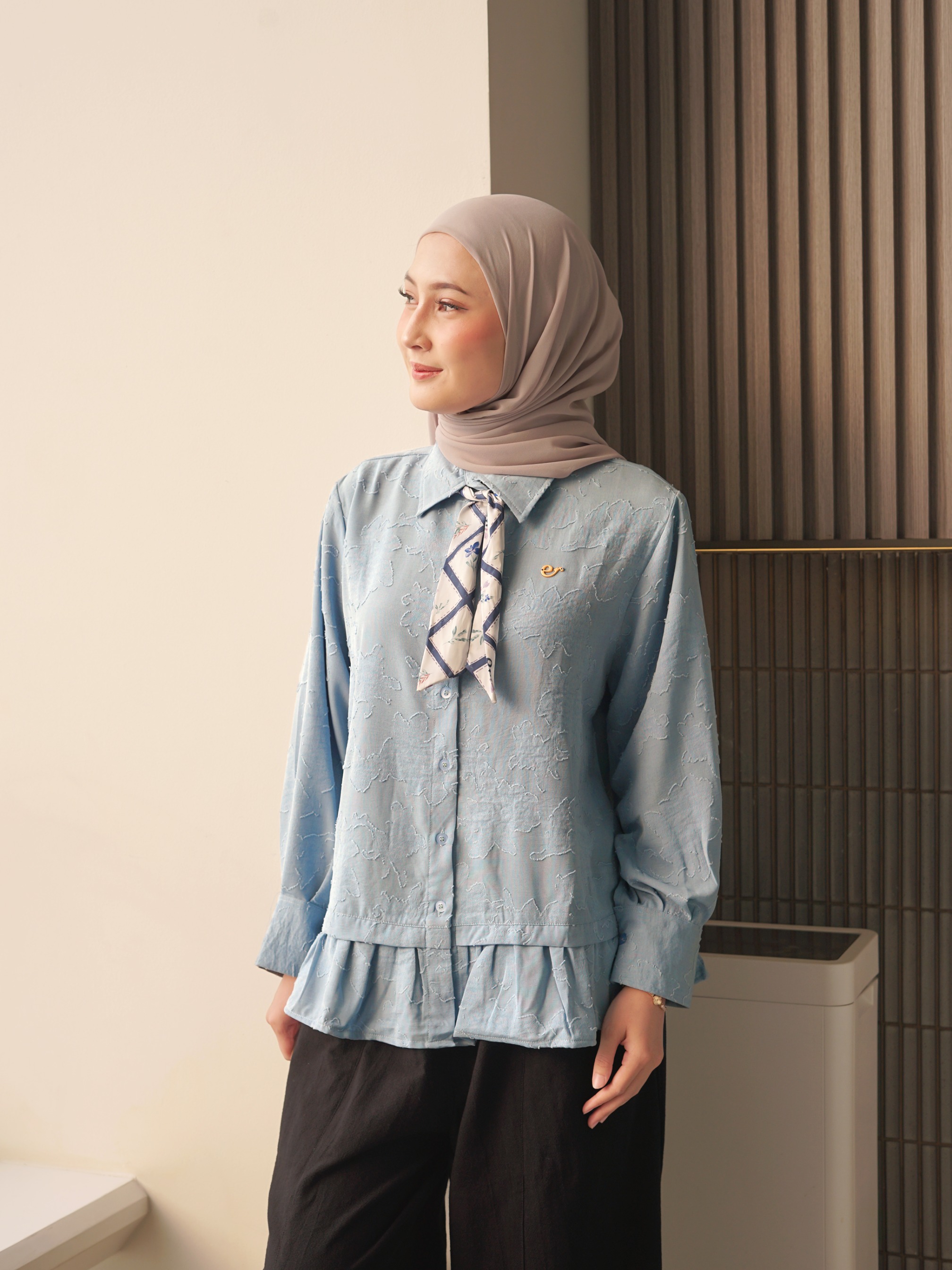 Nalla Top Soft Blue