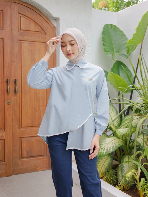 Image of Kana Top Soft Blue