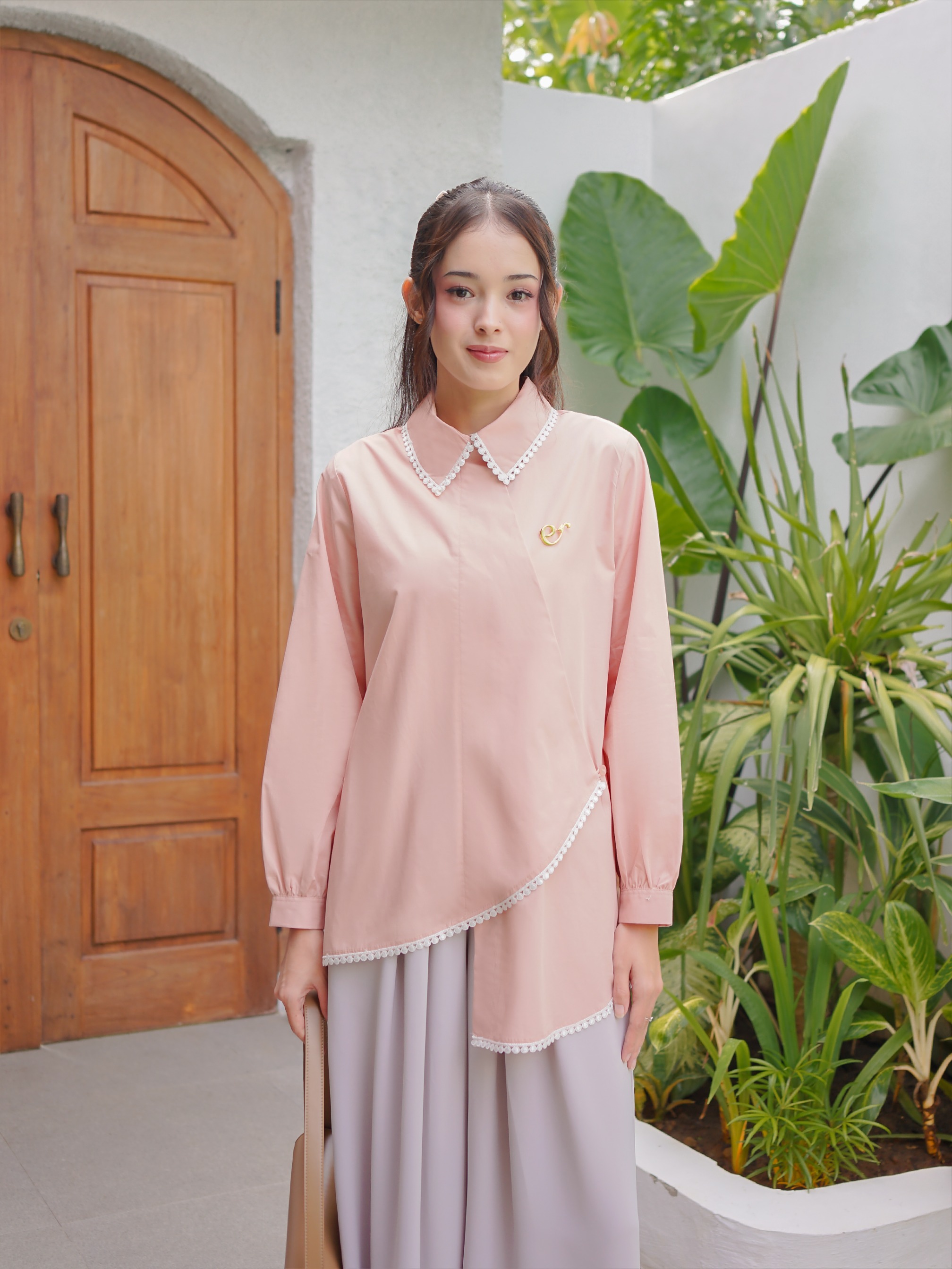 Kana Top Blush Pink