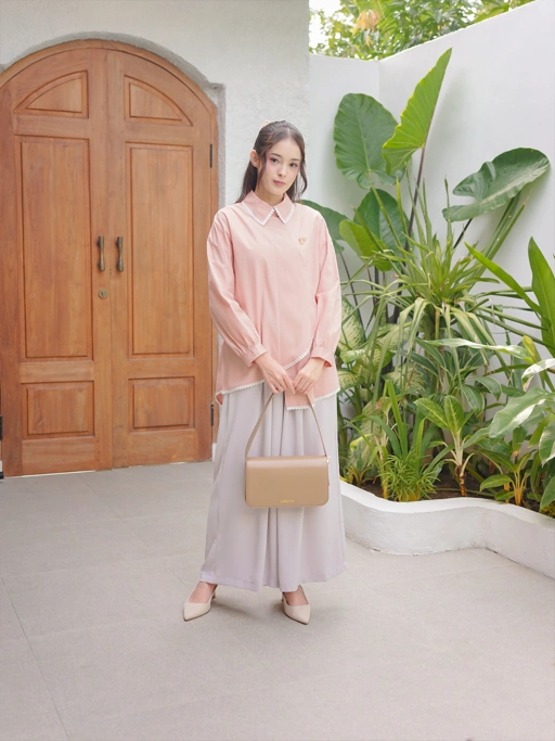 Image of Kana Top Blush Pink