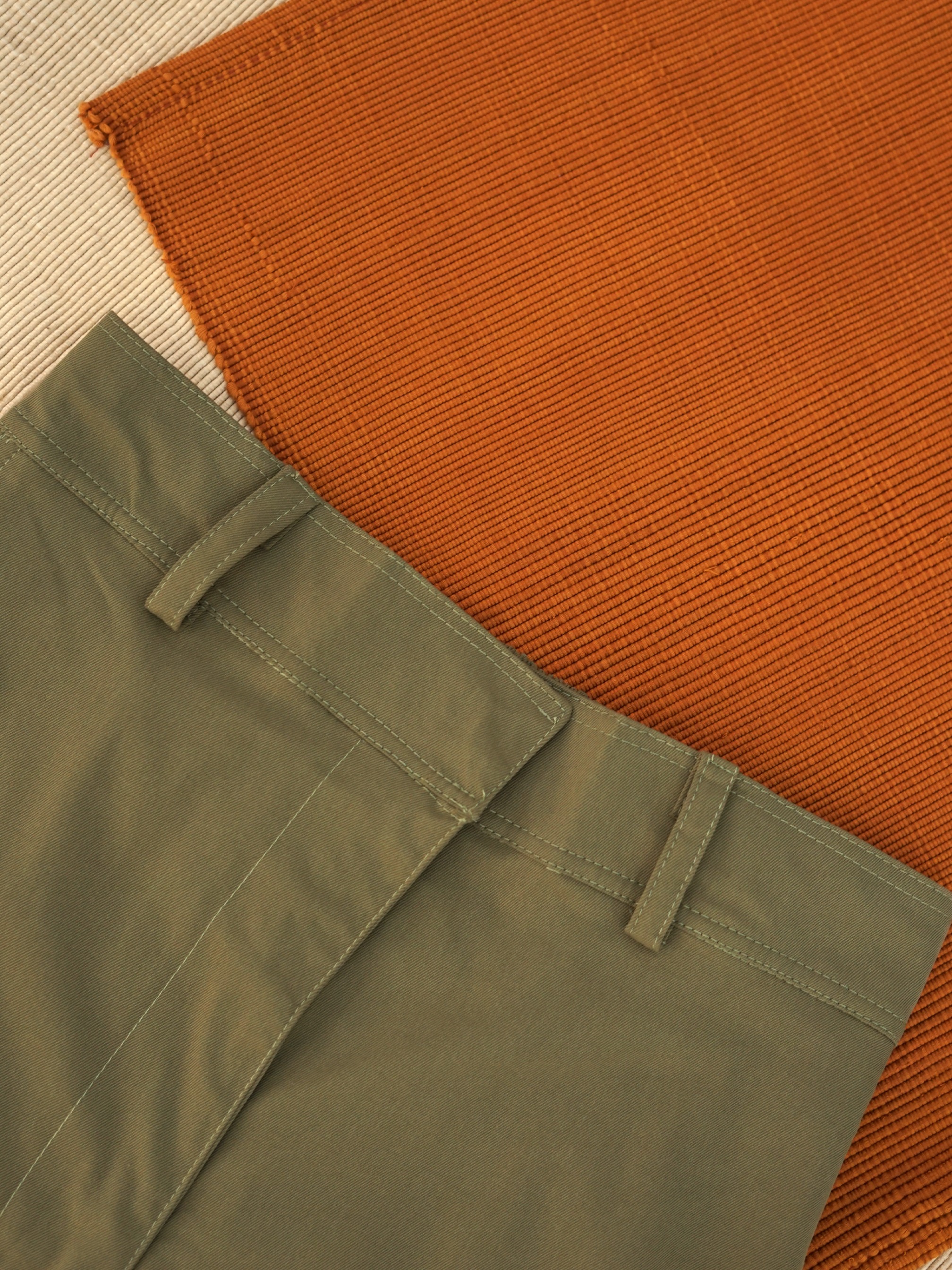 Lumi Pants Dark Olive