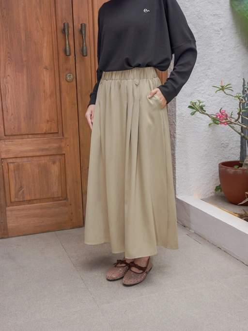 Image of Aluna Skirt Creamy