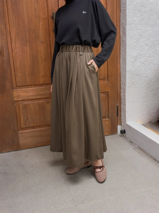 Image of Aluna Skirt Oliv