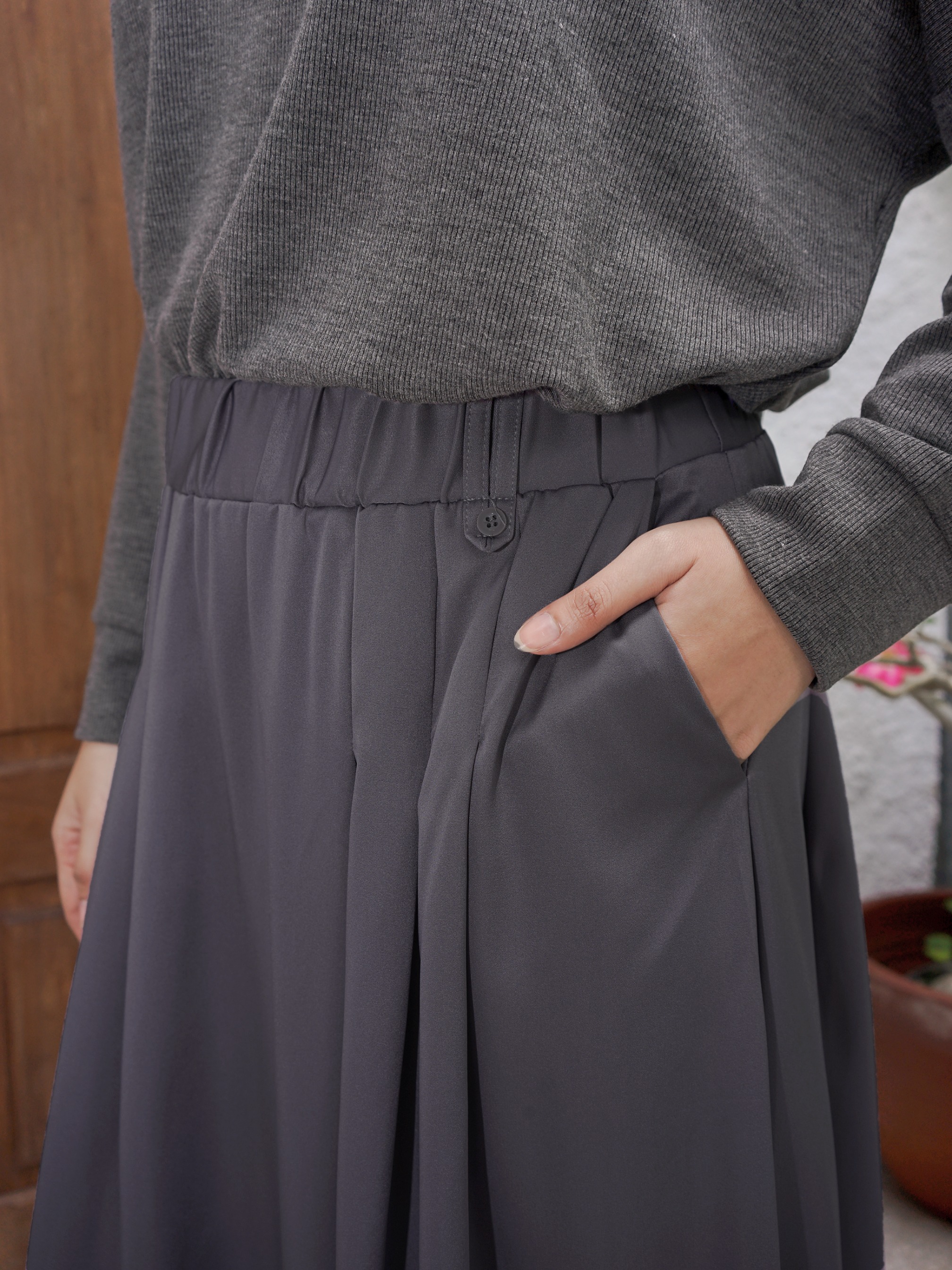 Aluna Skirt Grey