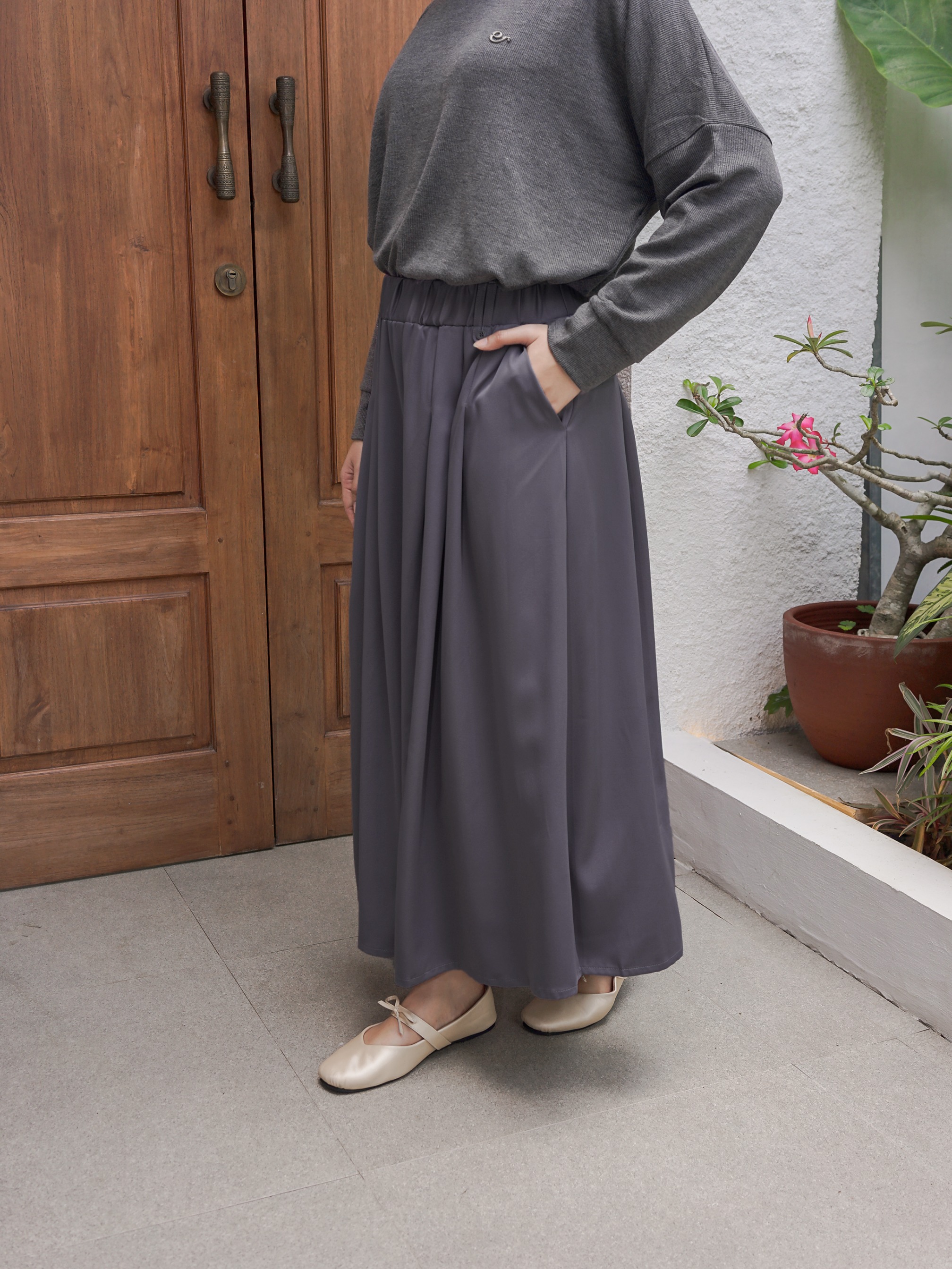 Aluna Skirt Grey