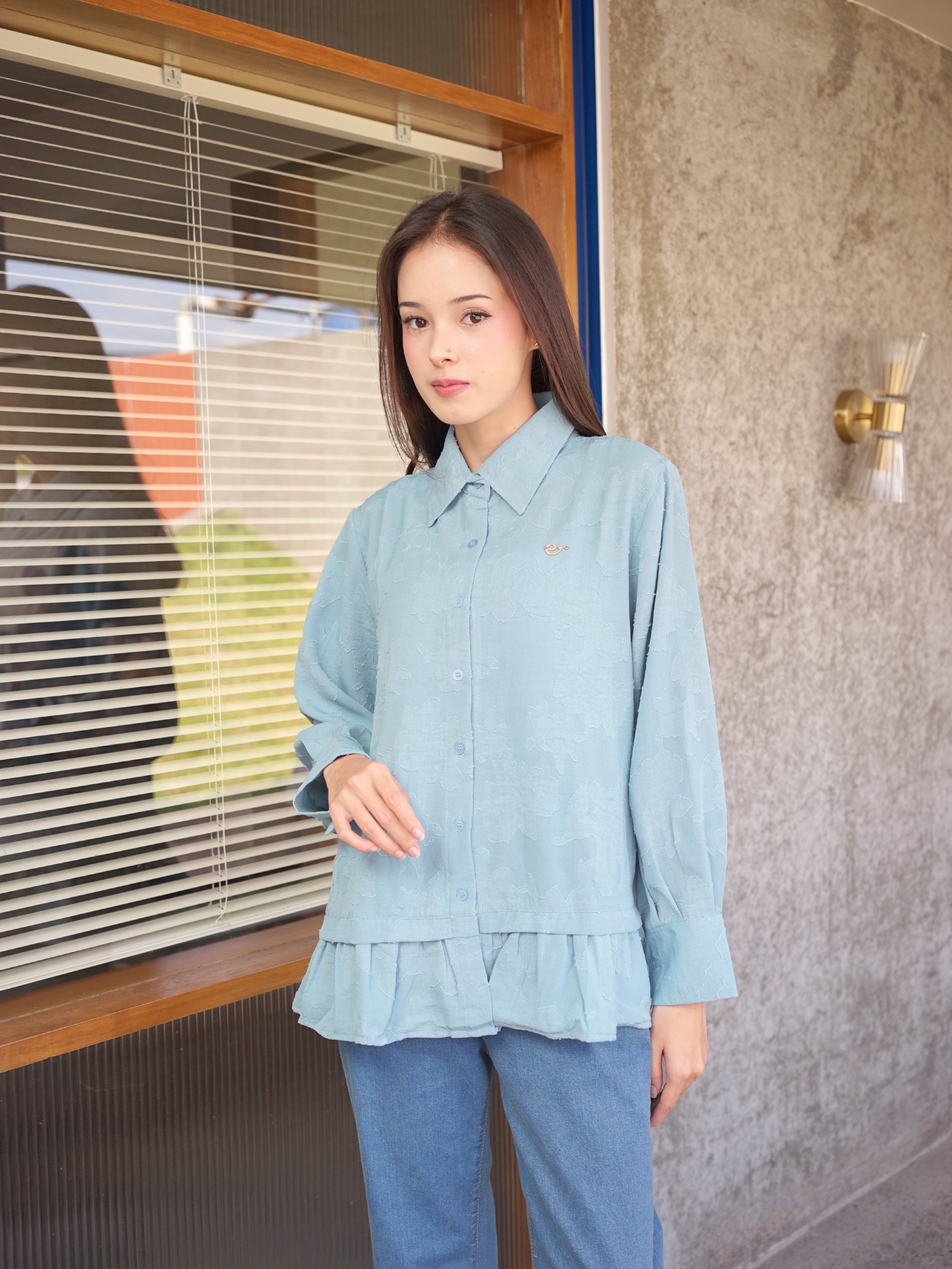 Nalla Top Soft Blue