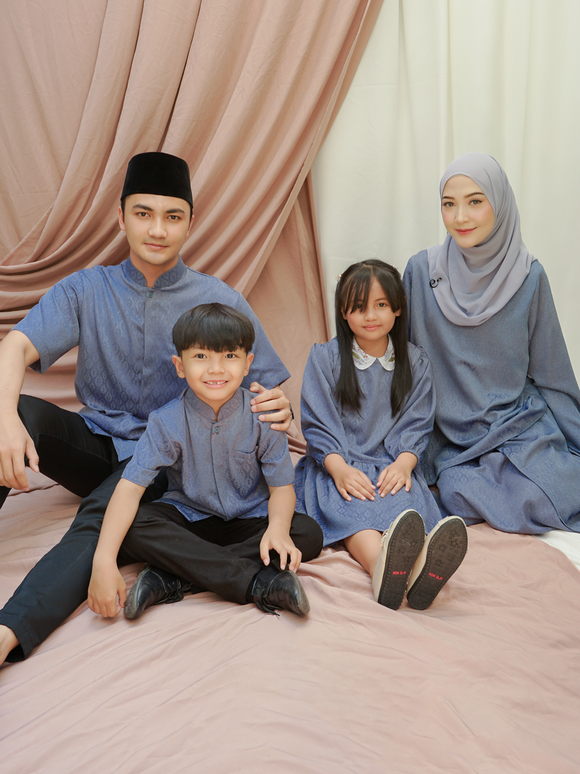 Family Set Nuansa Night Shadow Blue