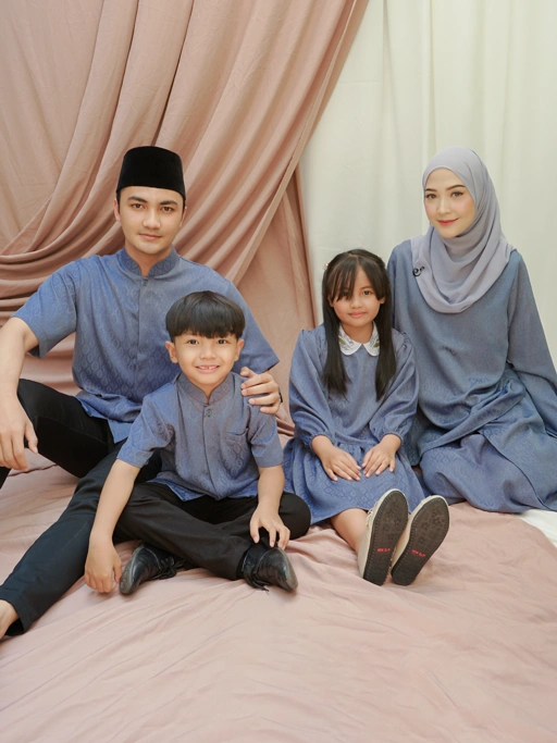 Image of Family Set Nuansa Night Shadow Blue