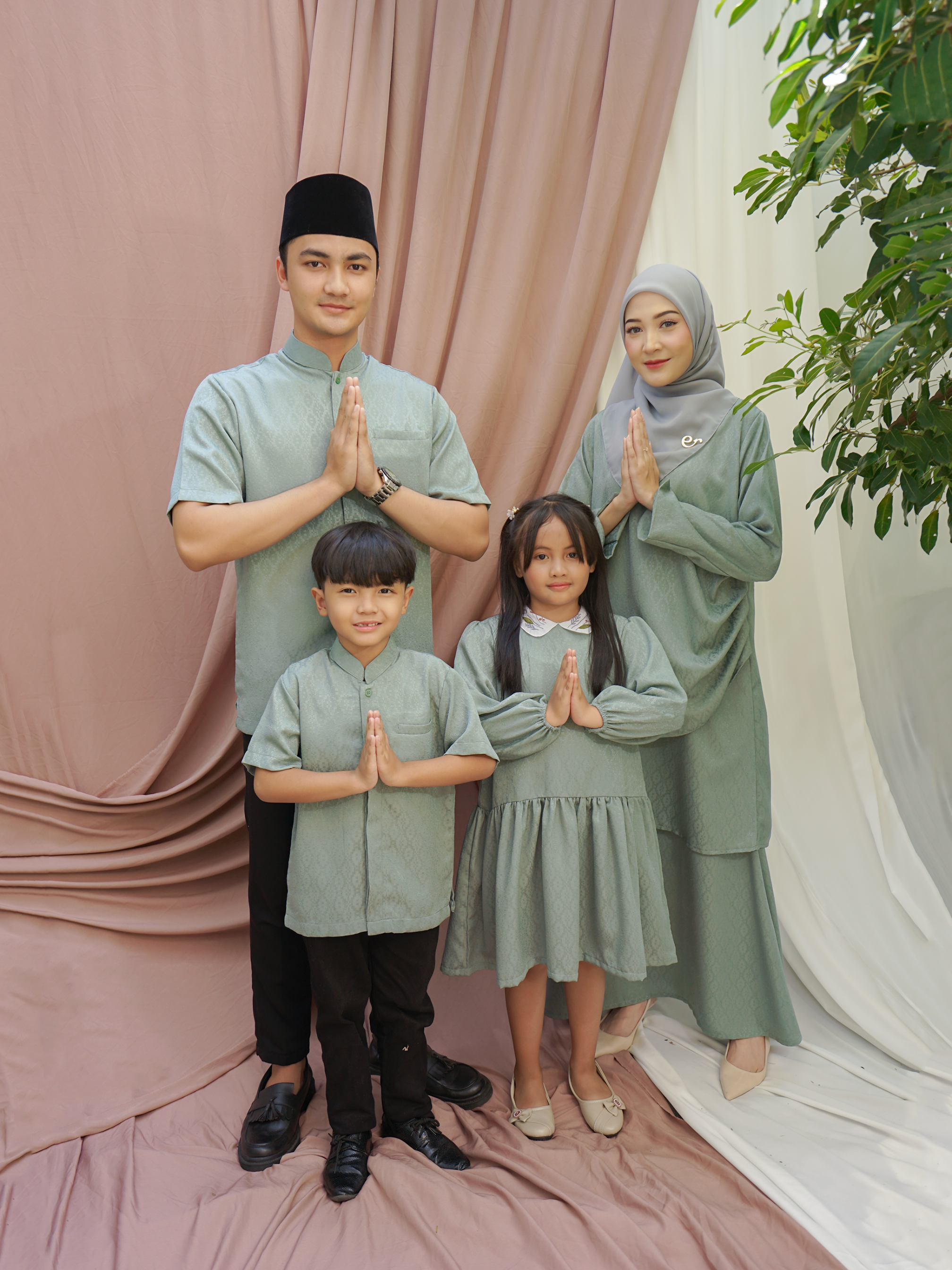Family Set Nuansa Granit Green