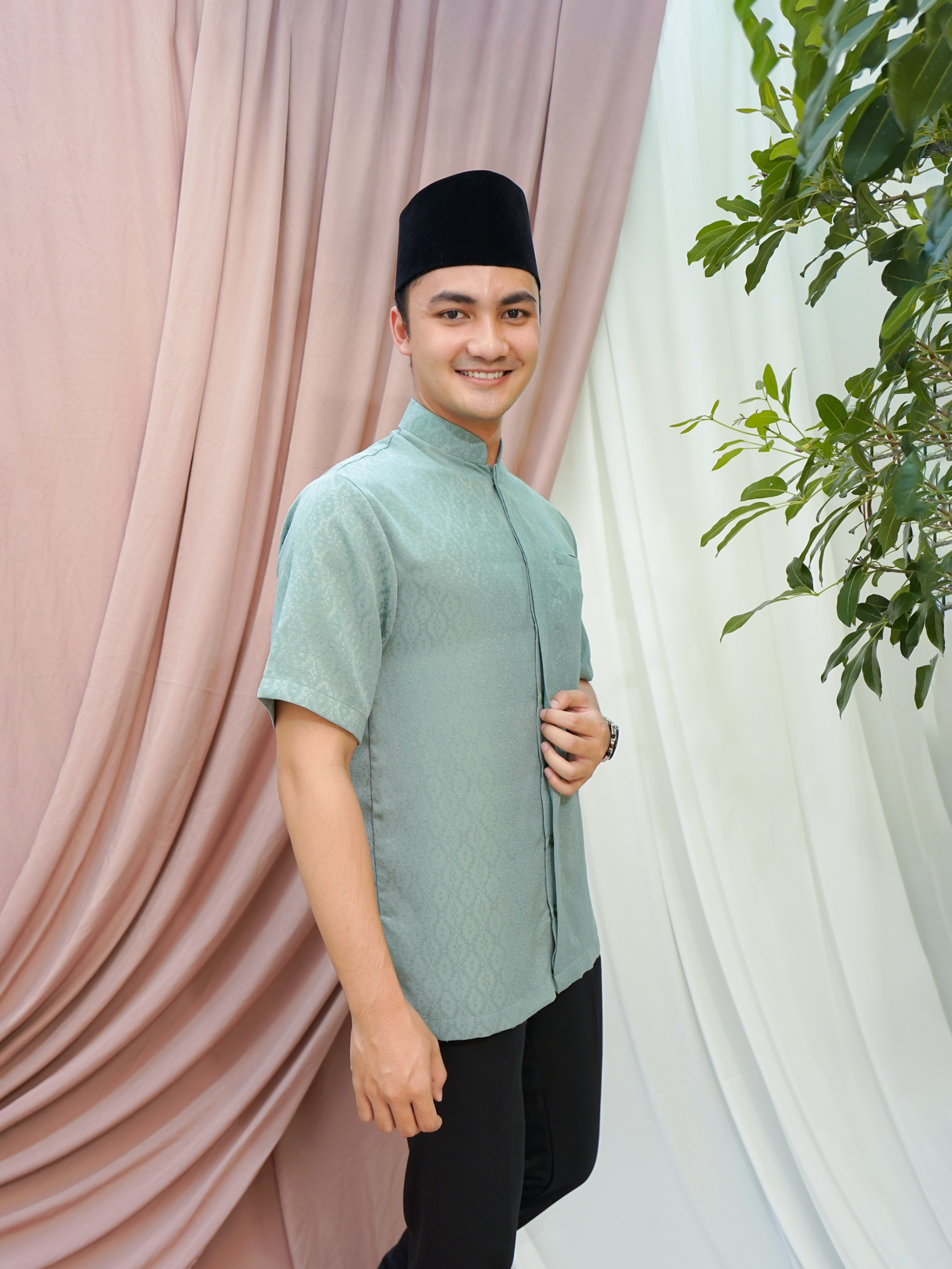 Nuansa Shirt Granit Green