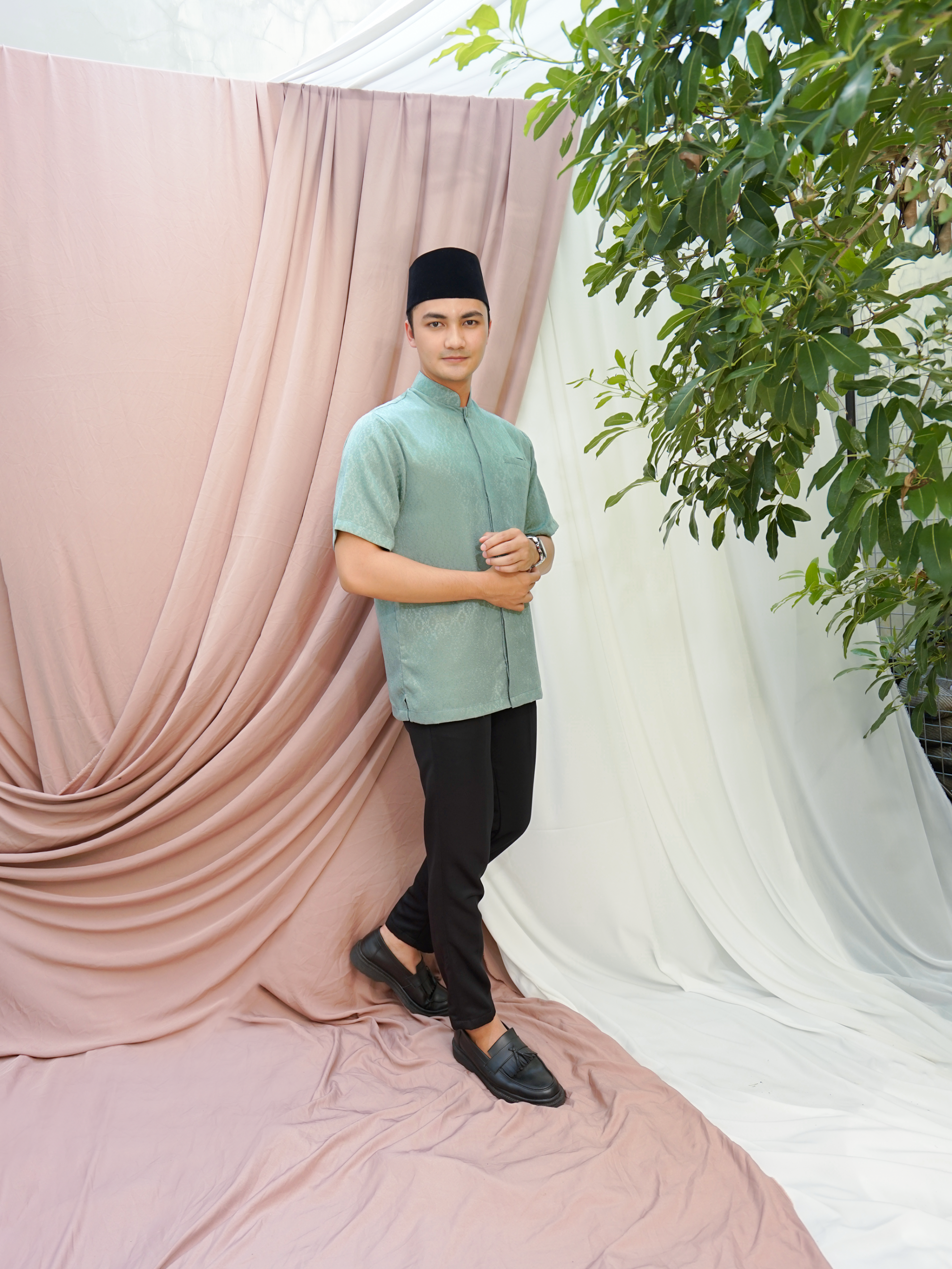 Nuansa Shirt Granit Green