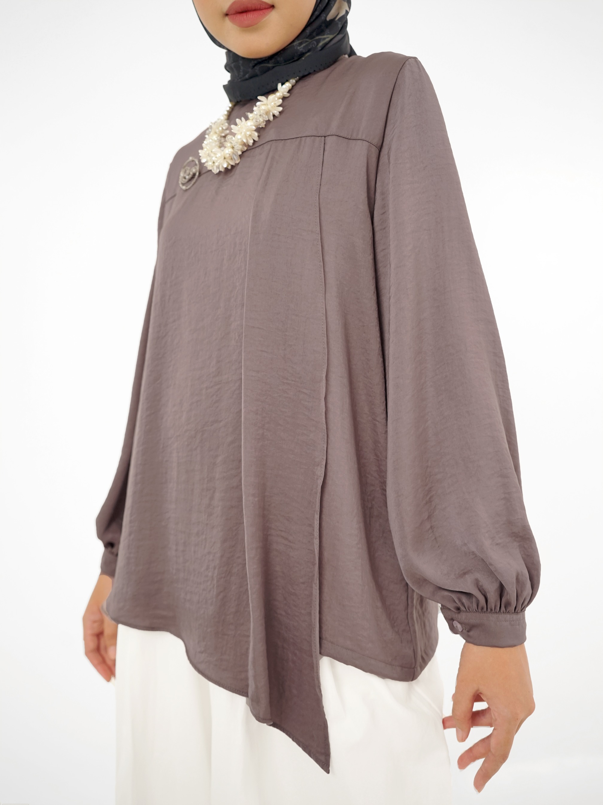 Jizzie Blouse Purple Dove