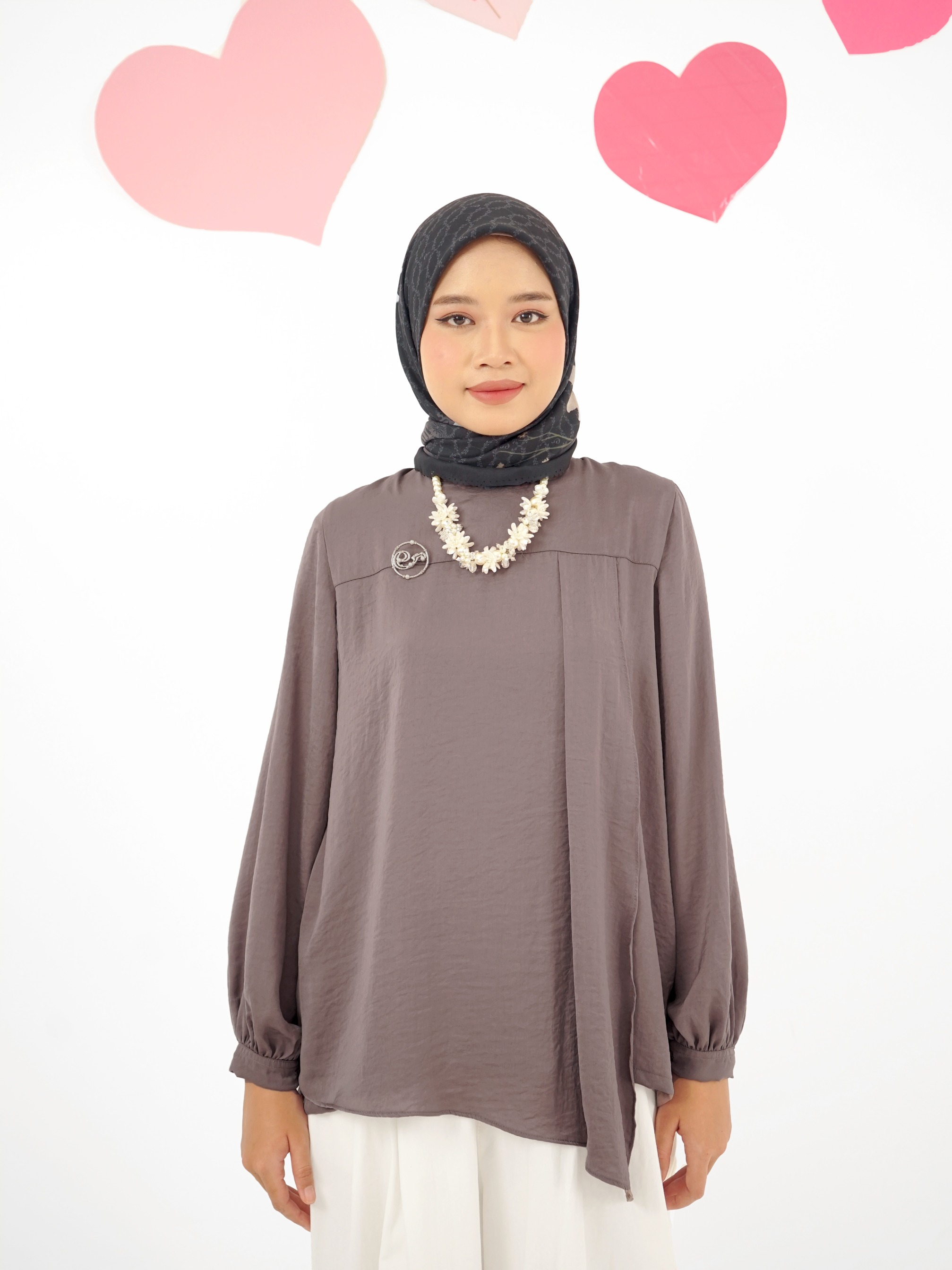 Jizzie Blouse Purple Dove